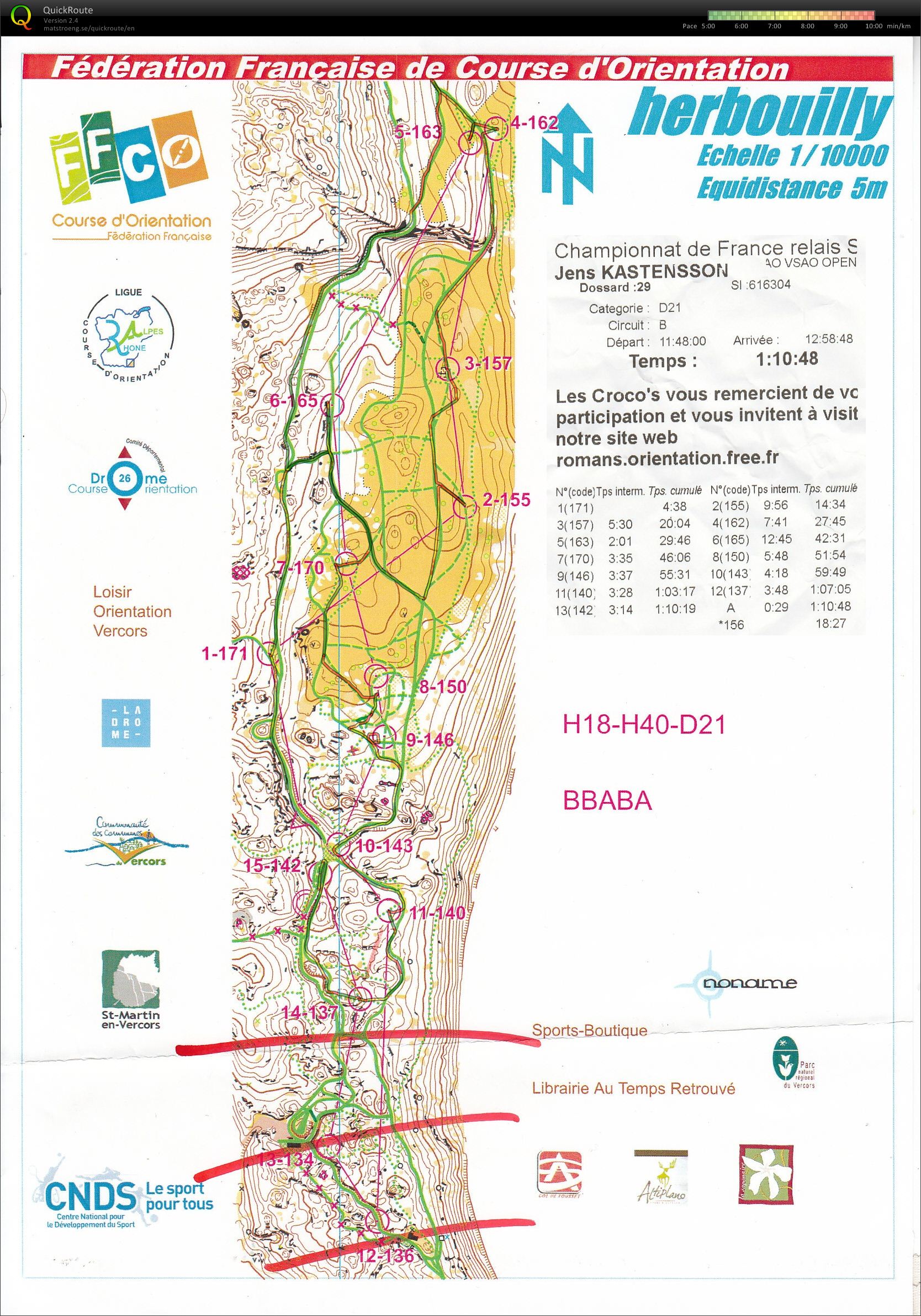 Ski-O relay  (2013-02-24)