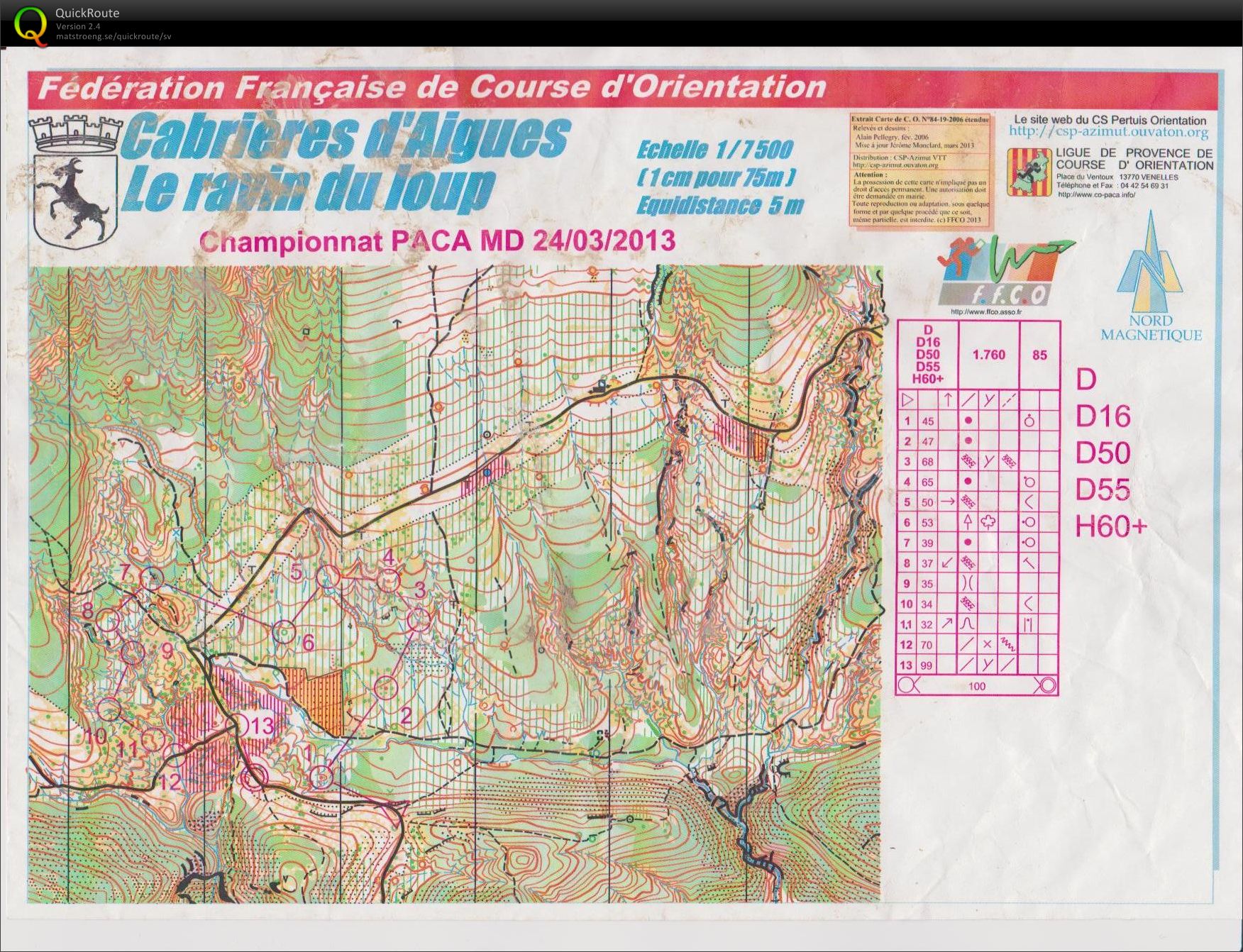 Championnat  PACA MD (2013-03-24)