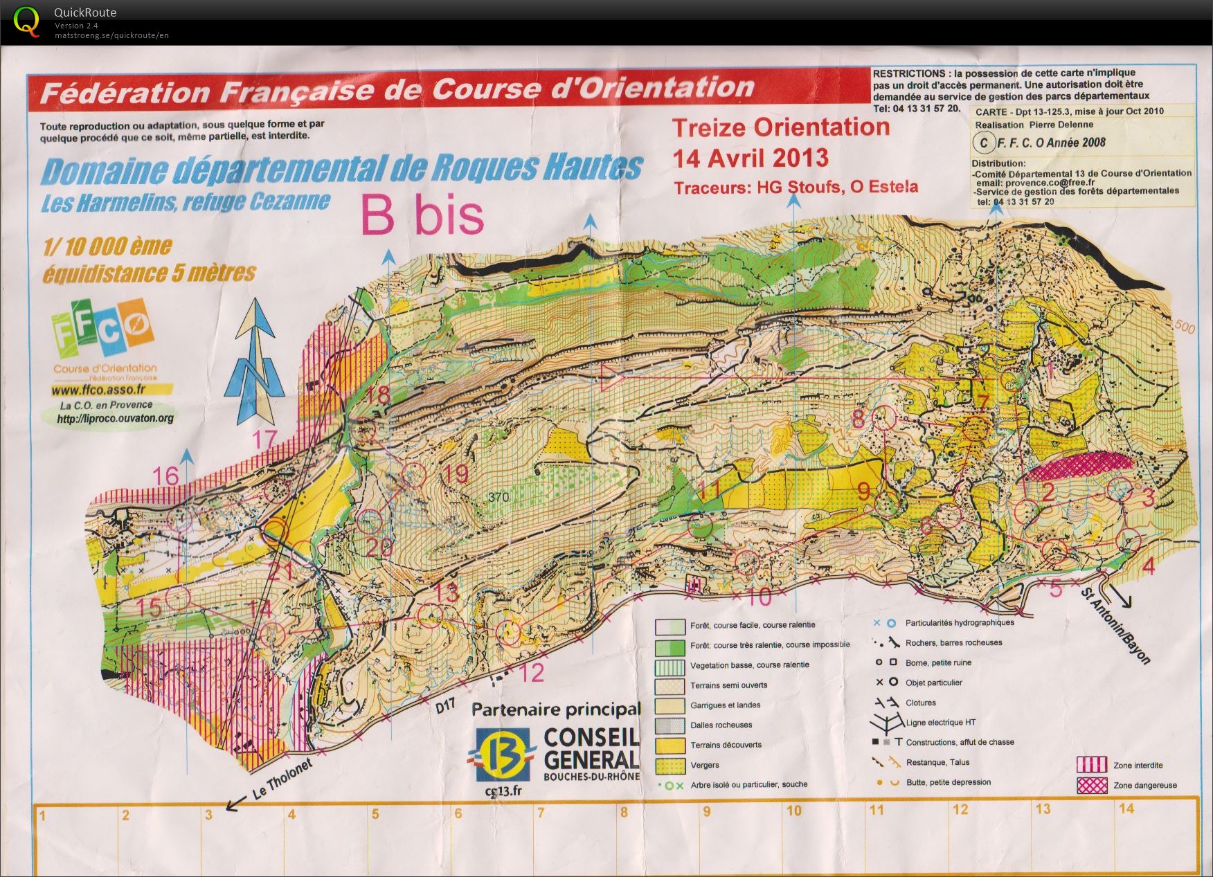 Treize Orientation (14-04-2013)