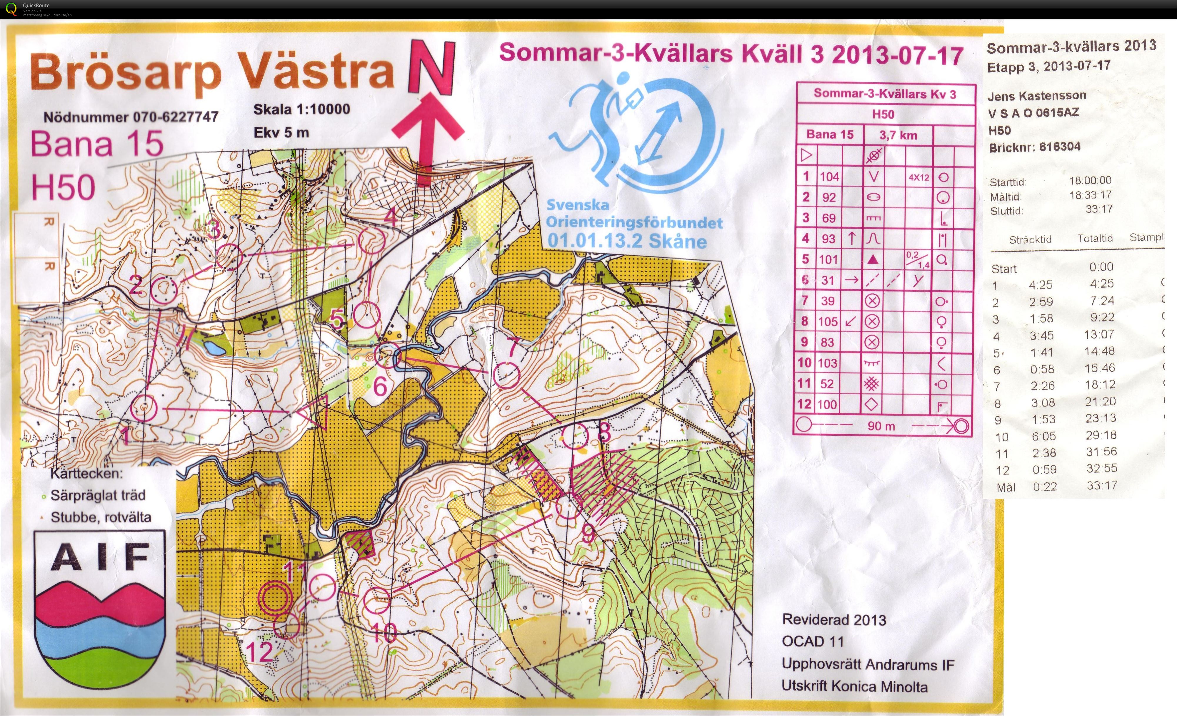 Sommar-3-kvällars E3 H50 (2013-07-17)