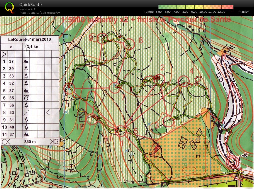 Course setting training Ellen Miro (2010-03-31)