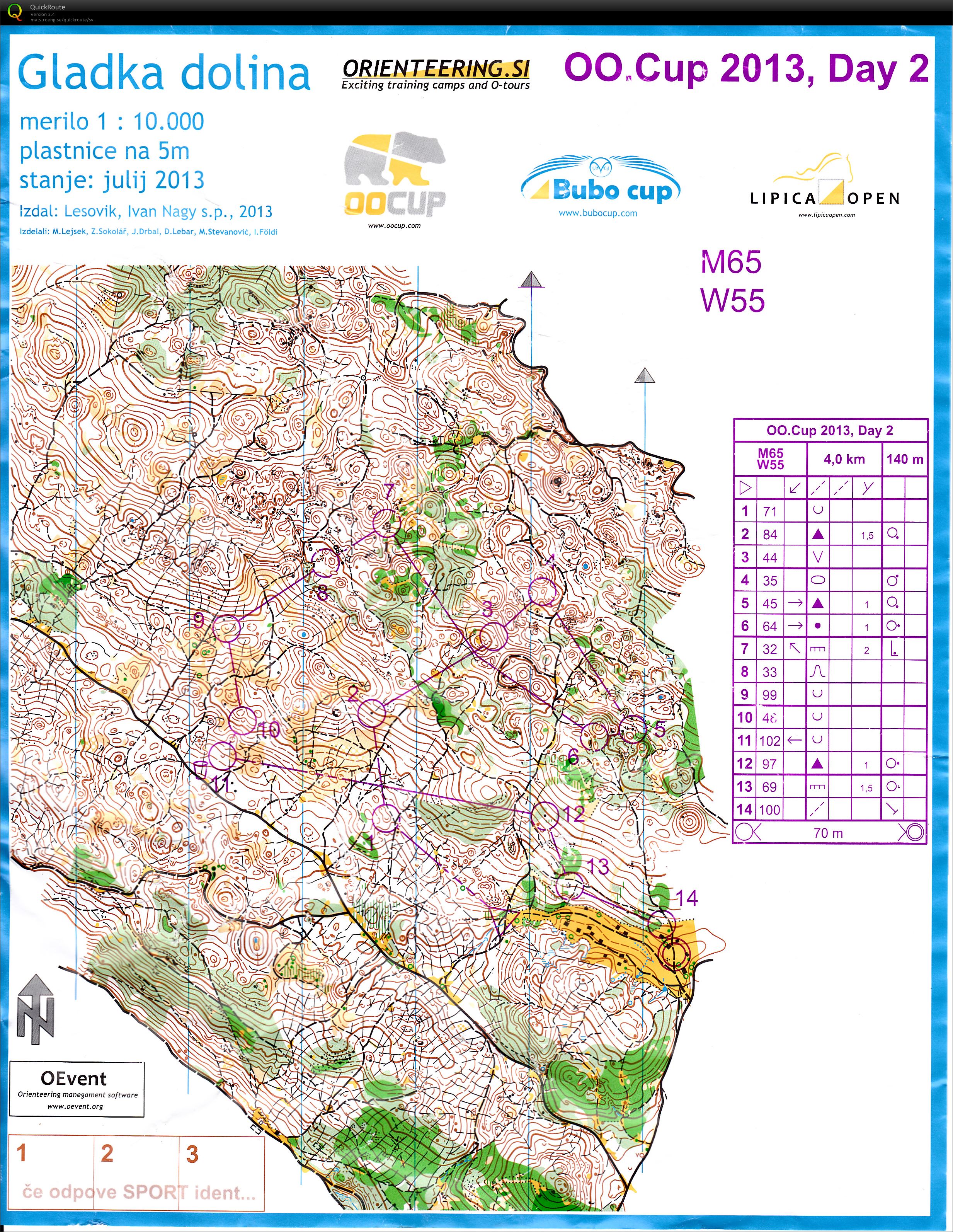 OOCup 2013 Stage 2 (2013-07-27)