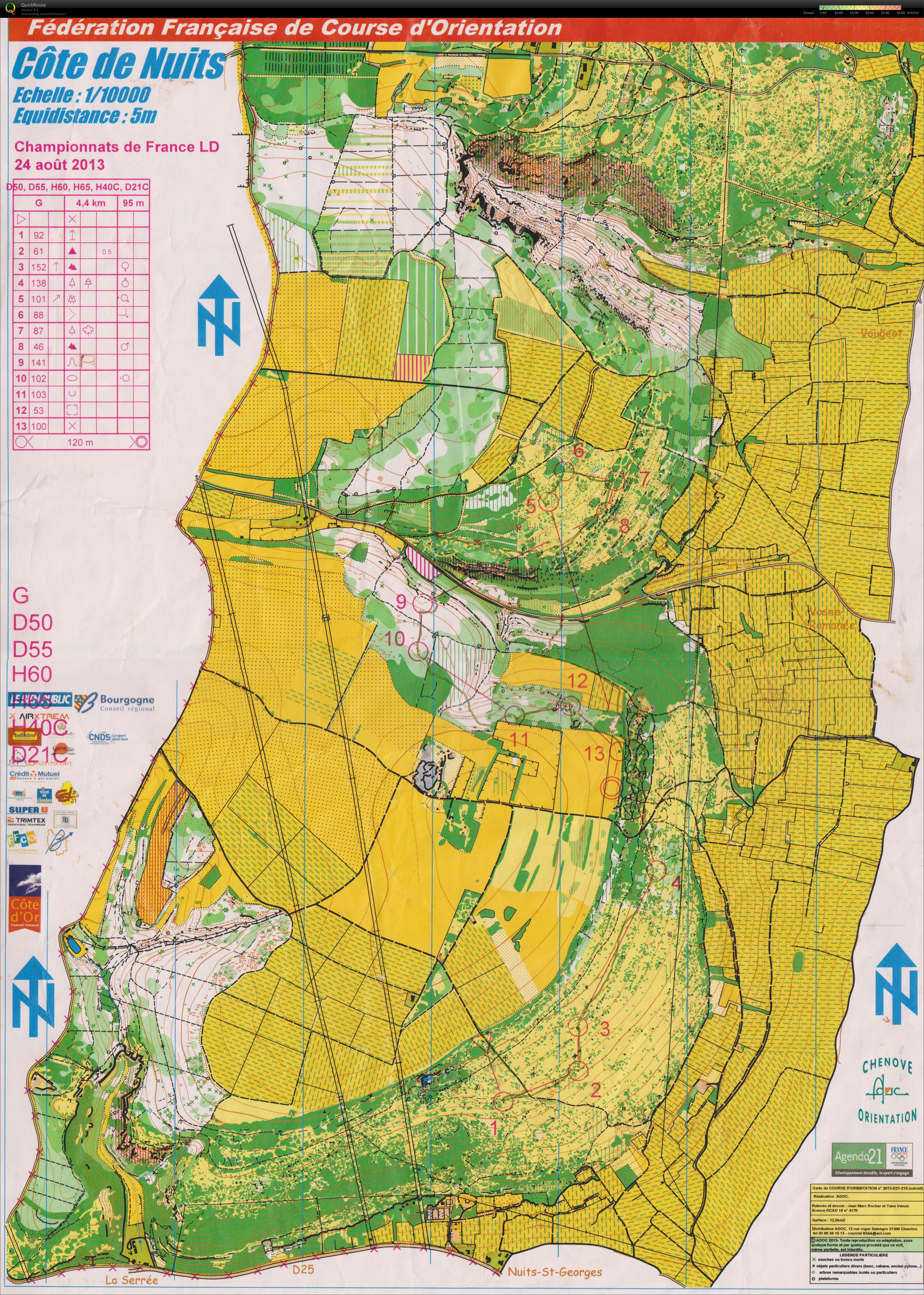 Championnats de France LD (2013-08-24)