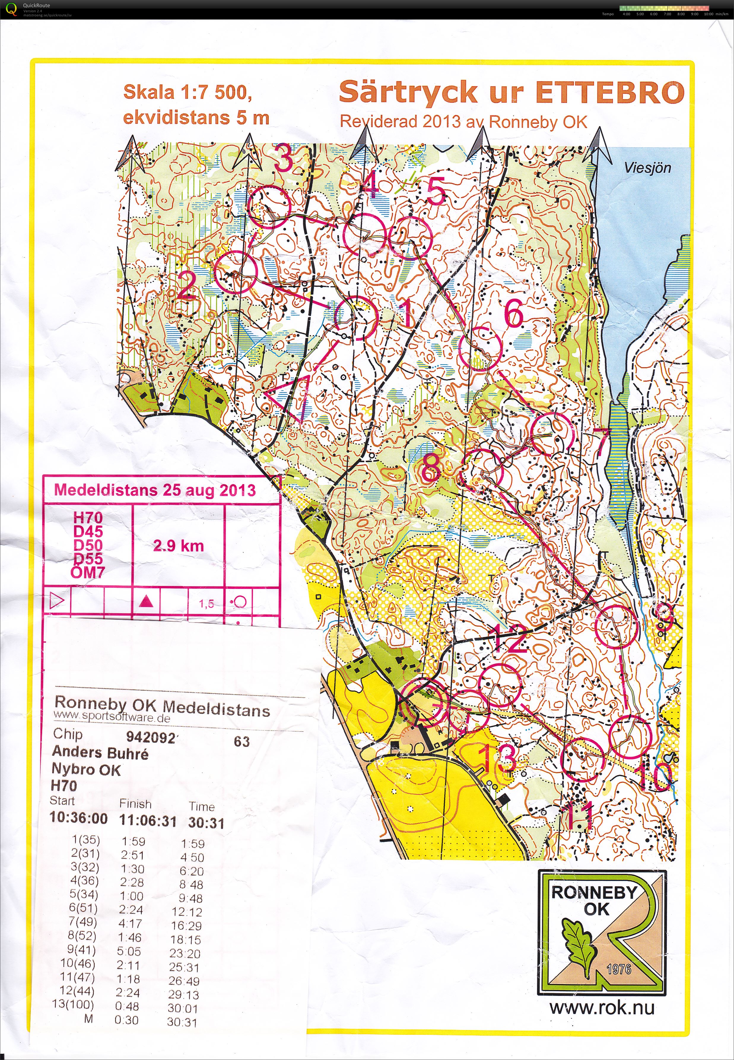 Ronneby OK Medel (2013-08-25)