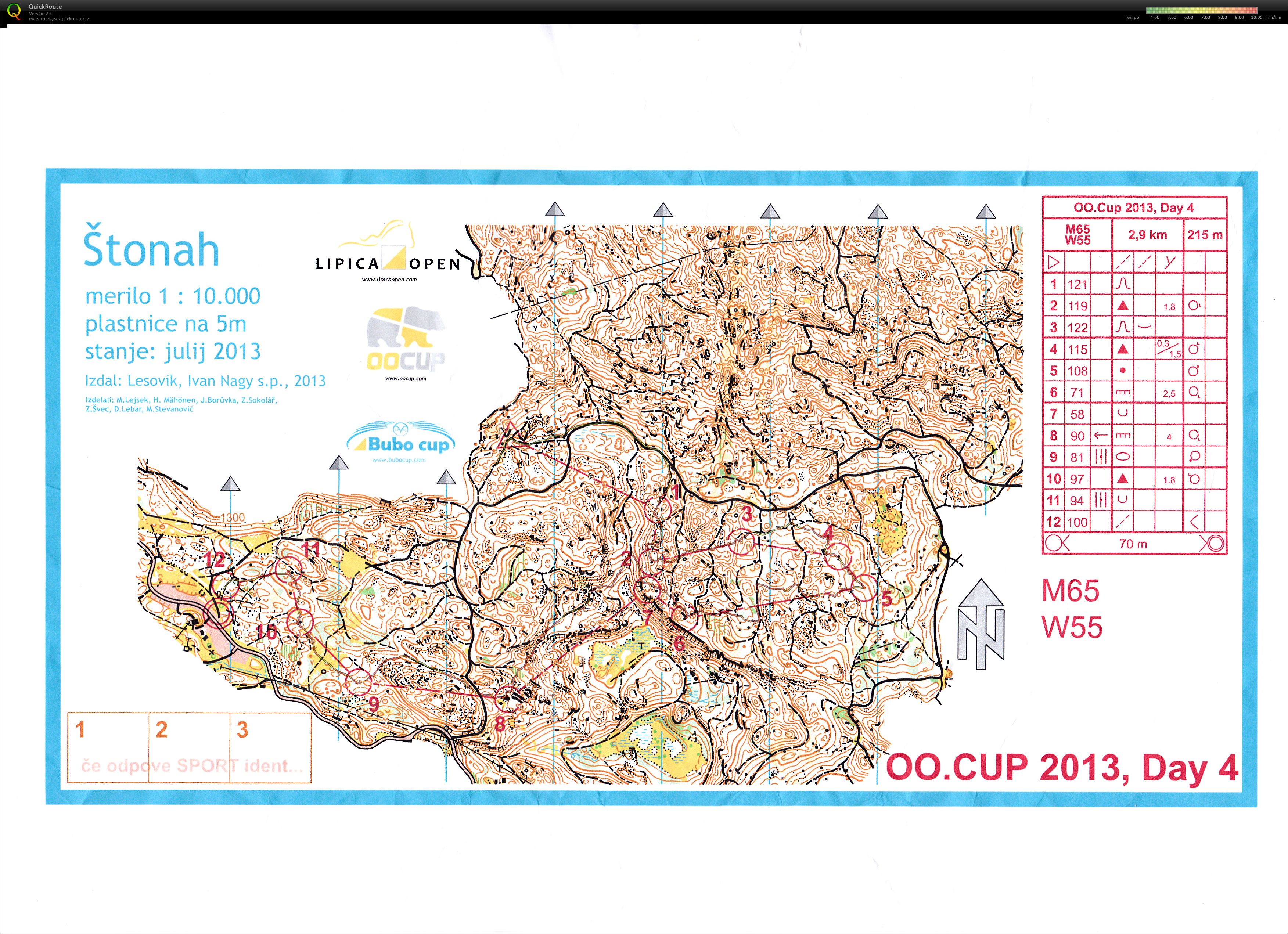 OOCup 2013 Stage 4 (29/07/2013)