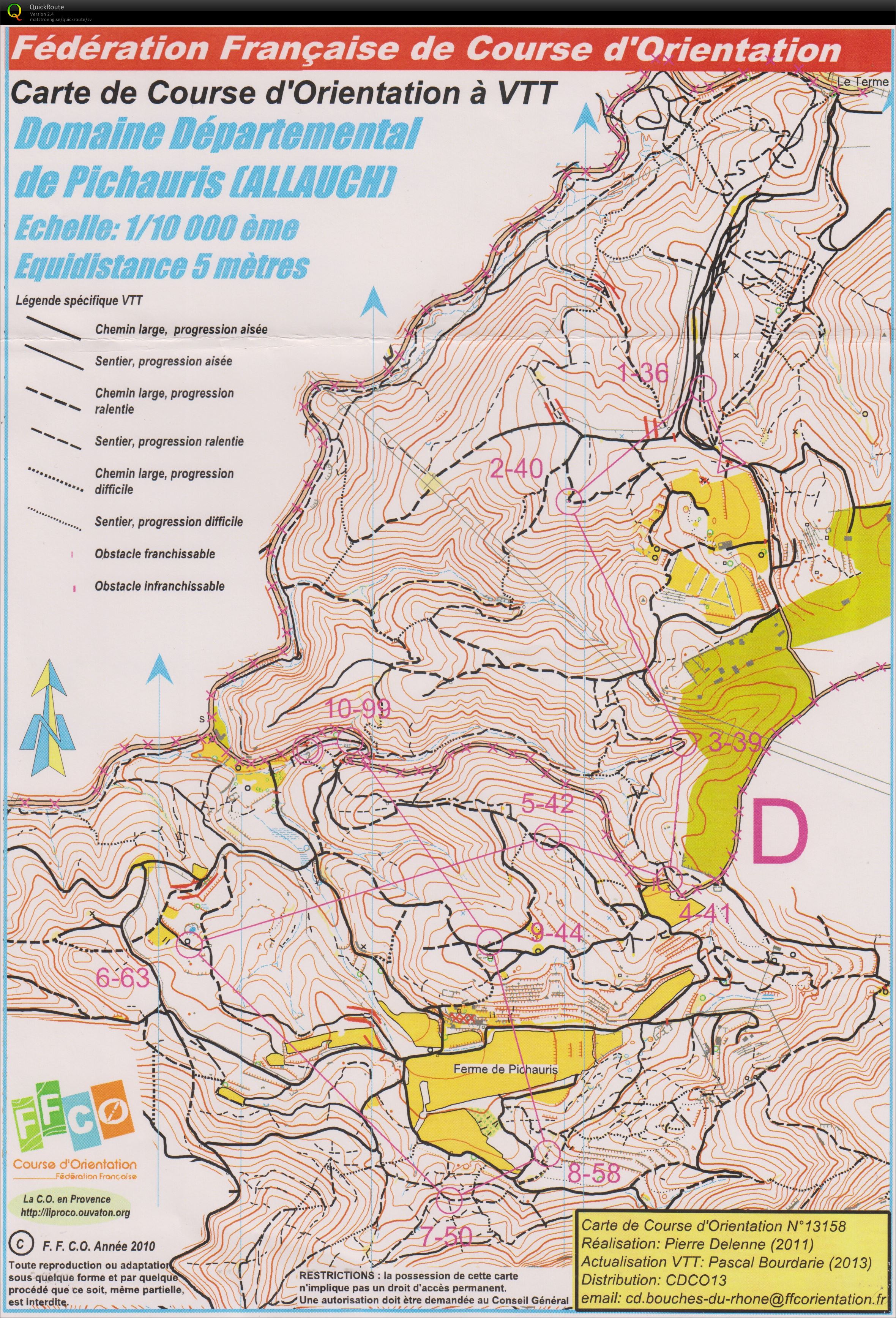 Challange PACA VTT'O (24/11/2013)