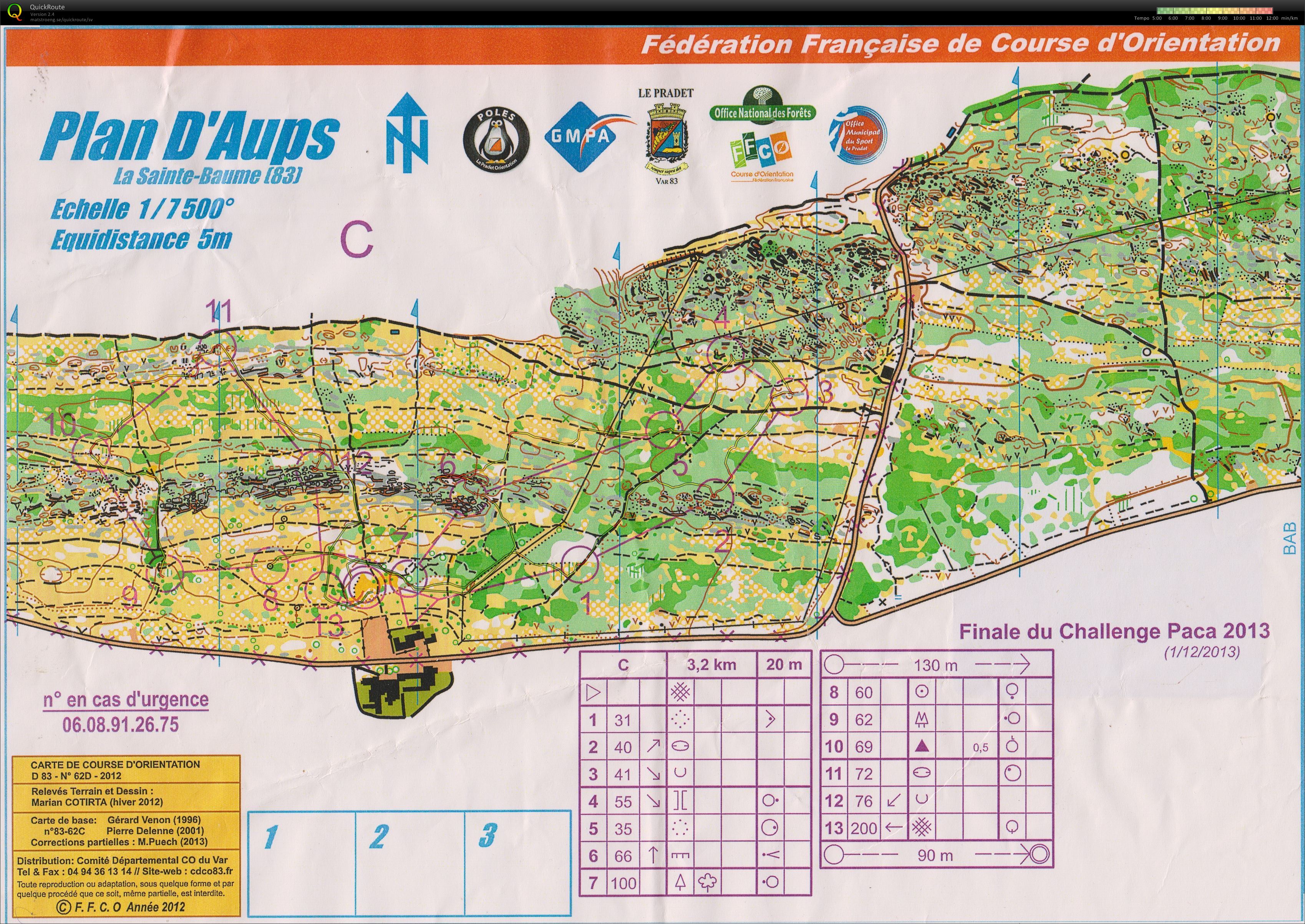 Finale du Challenge PACA 2013 (01-12-2013)