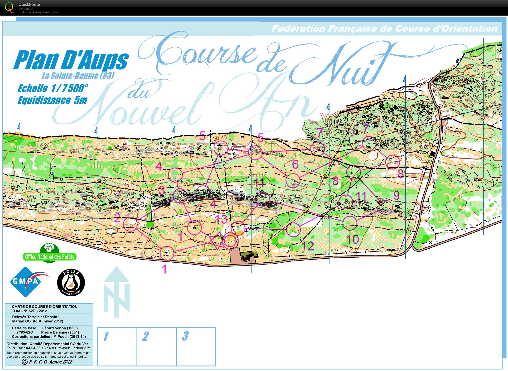 Course de Nuit du Nouvel An - 1/2 (11/01/2014)