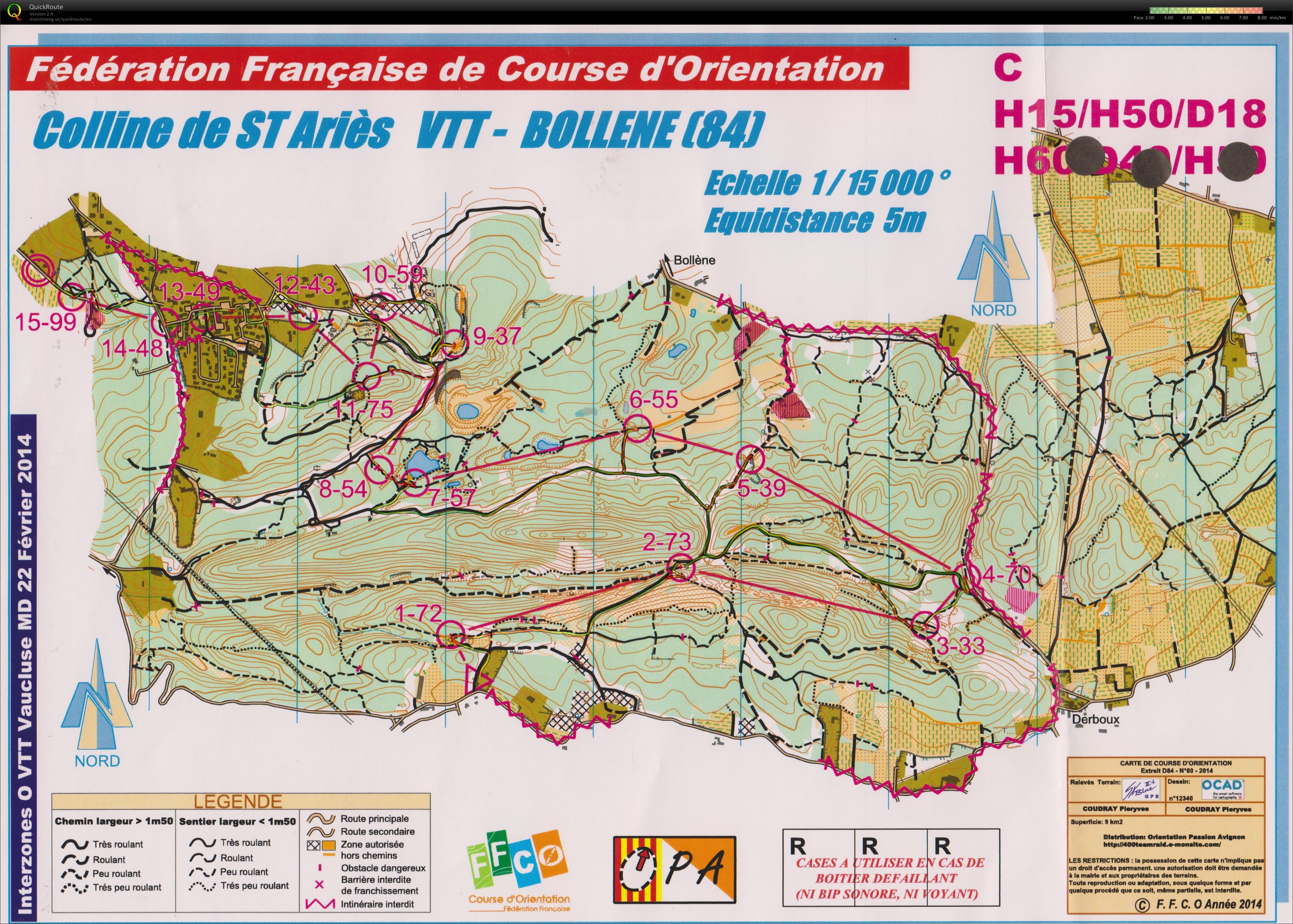 MTB orienteering (22.02.2014)