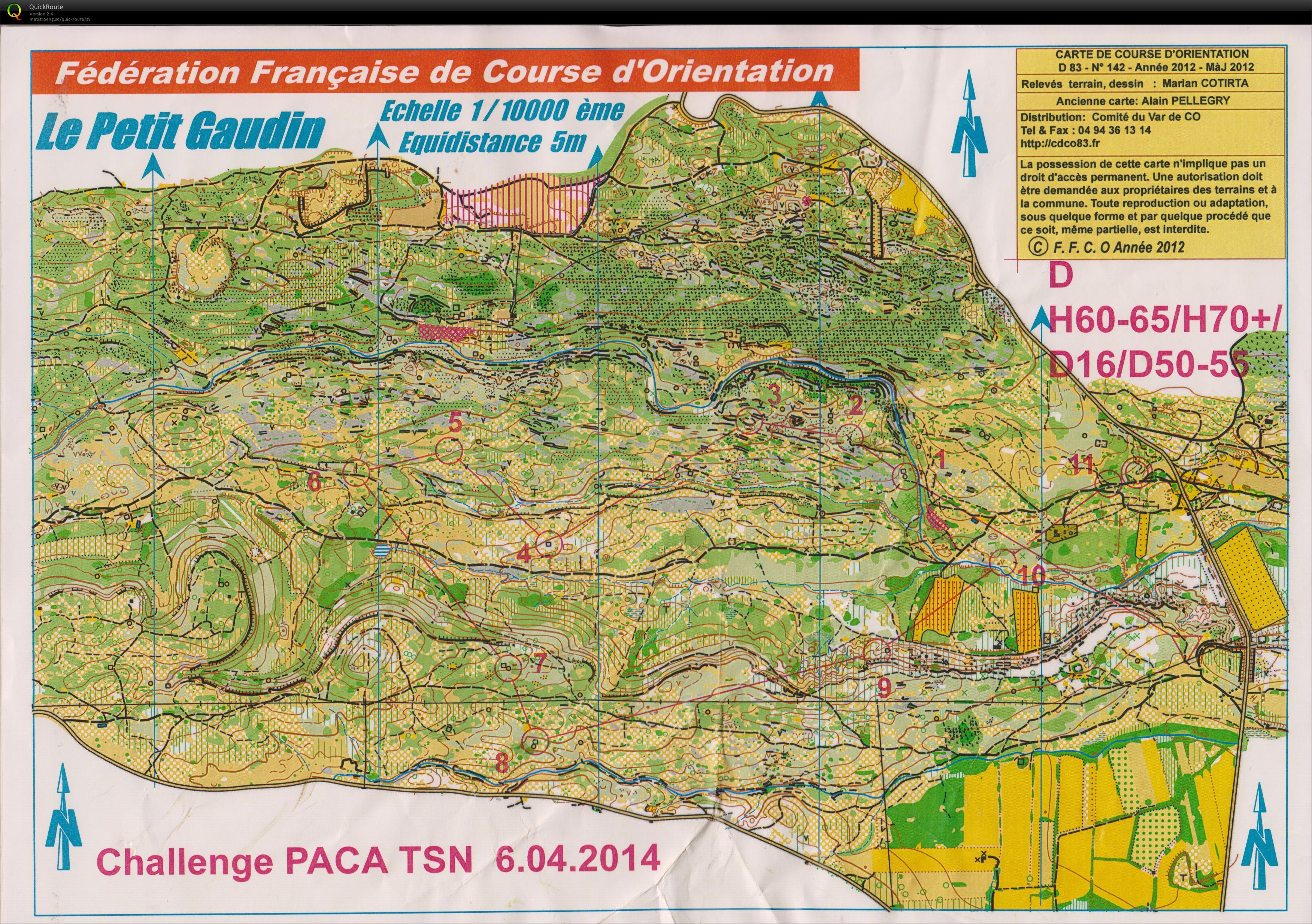 Challange PACA 3 (06-04-2014)