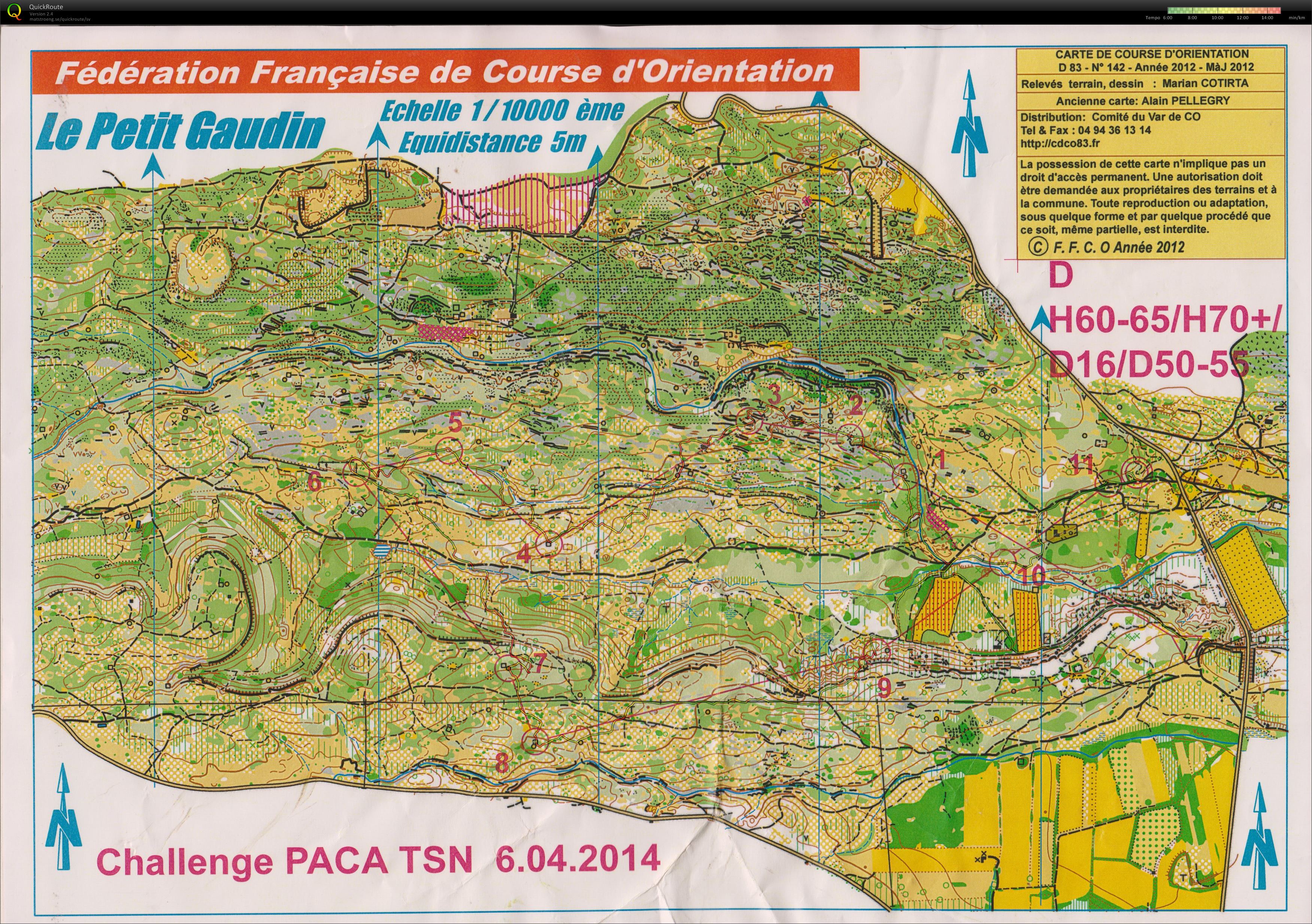 Challange PACA 3 (06-04-2014)