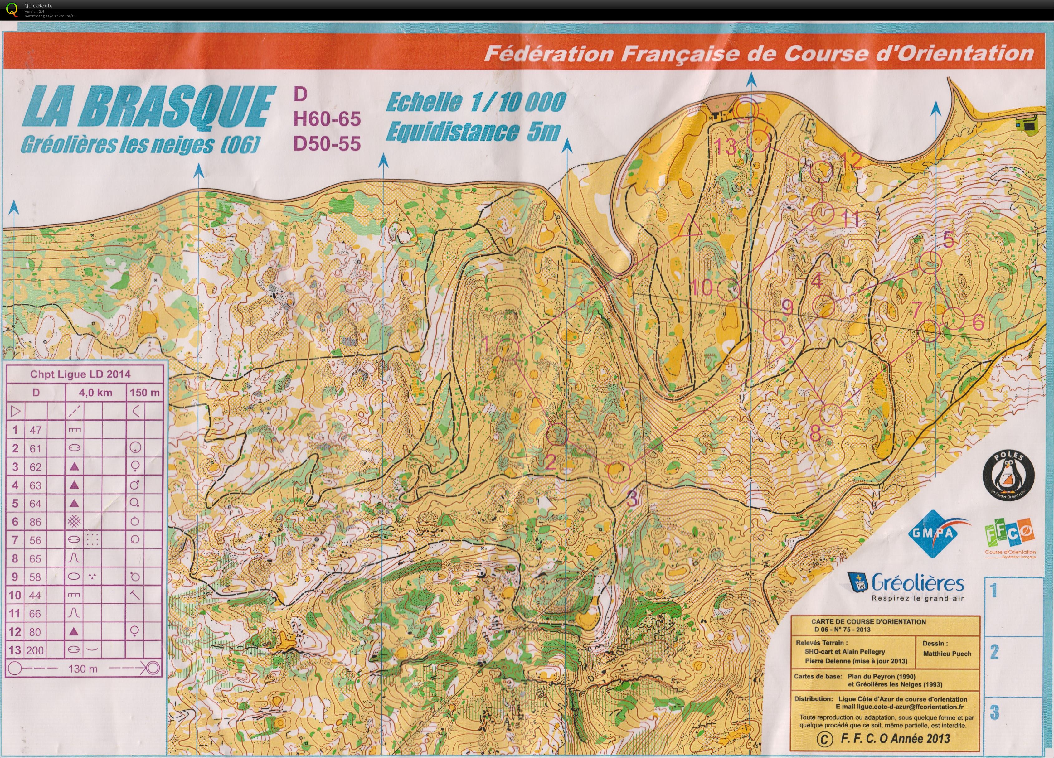 Chpt de Ligue Longue distance (15/06/2014)