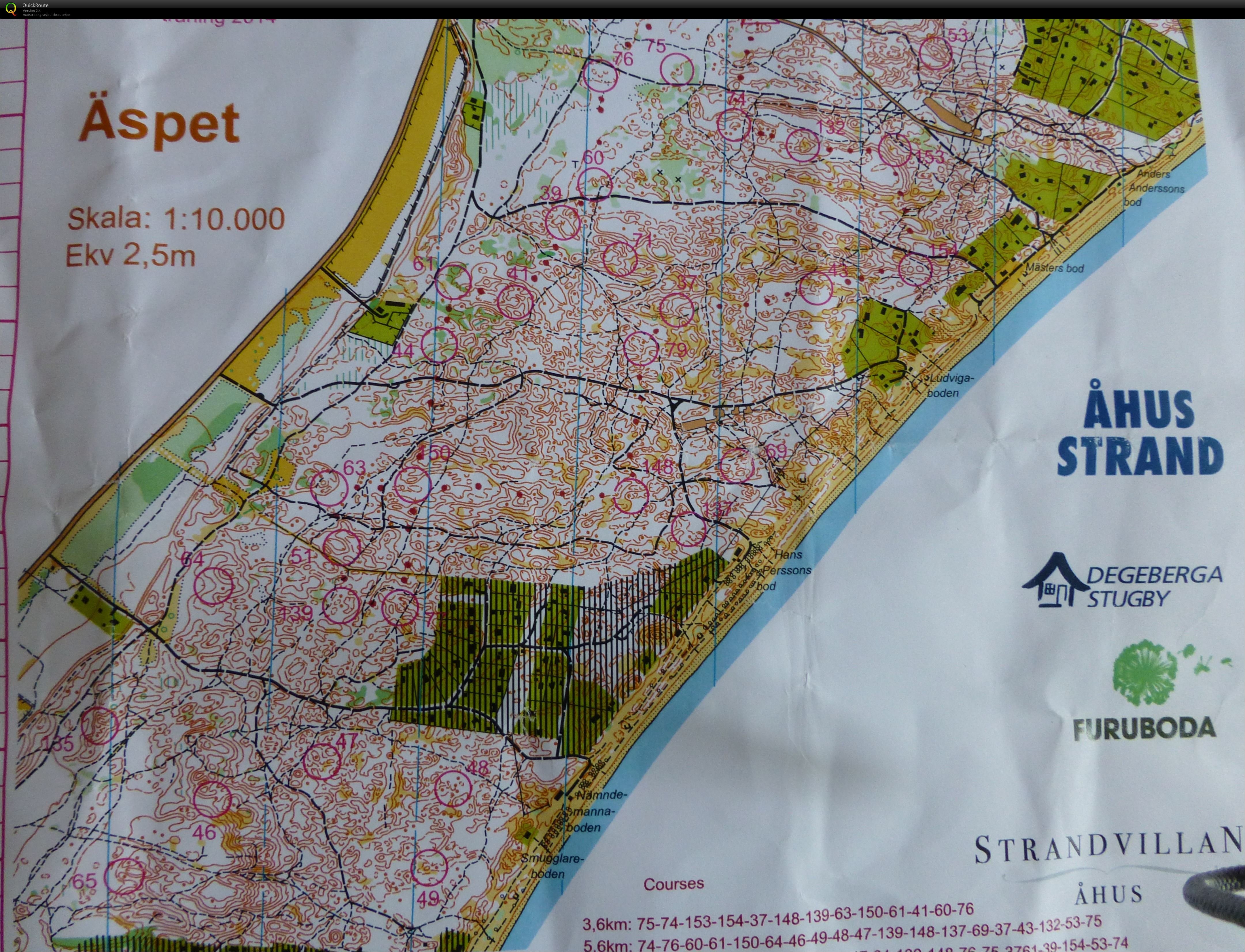 speedwalk orienteering Pan sommarträningspaket (08.07.2014)