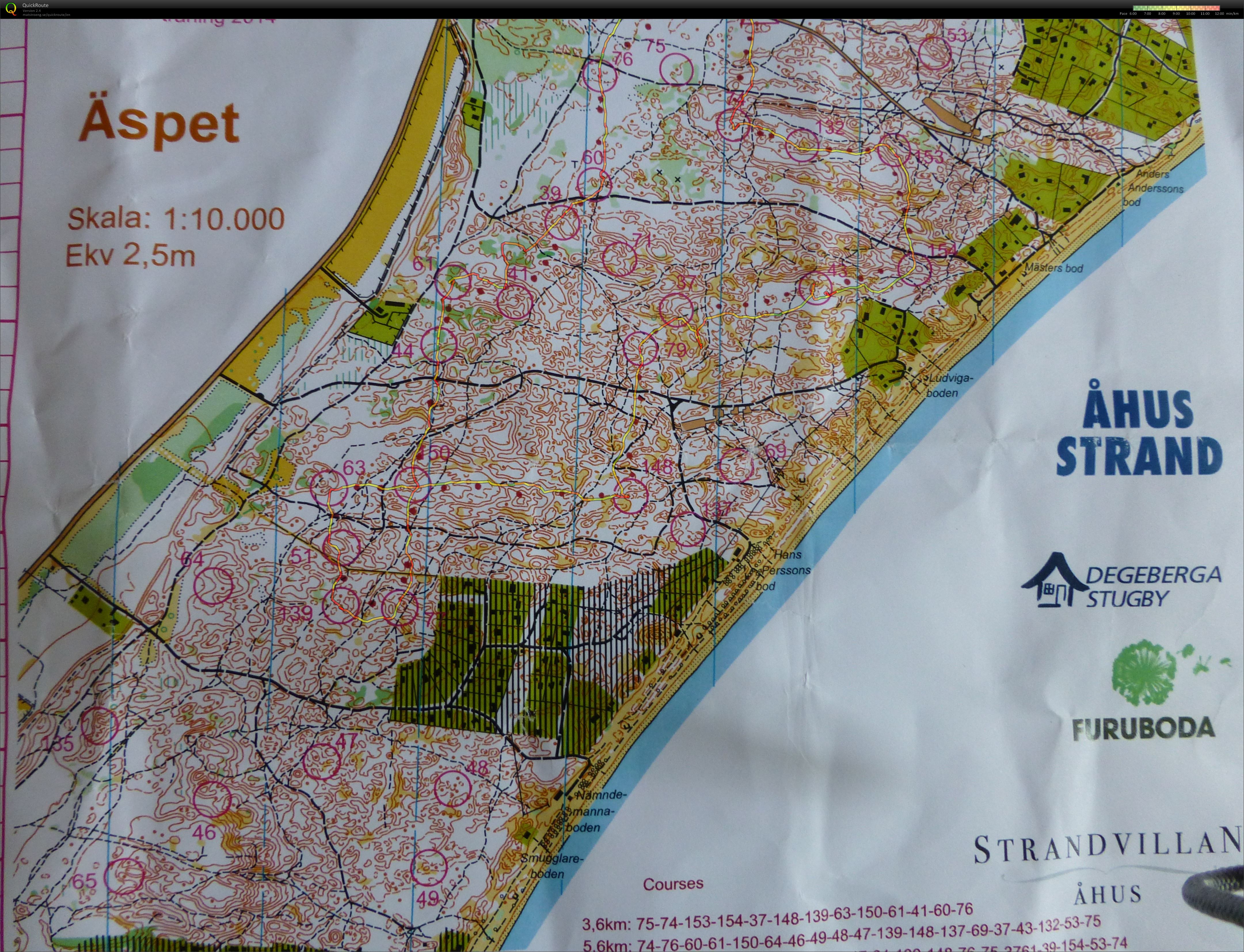 speedwalk orienteering Pan sommarträningspaket (08-07-2014)