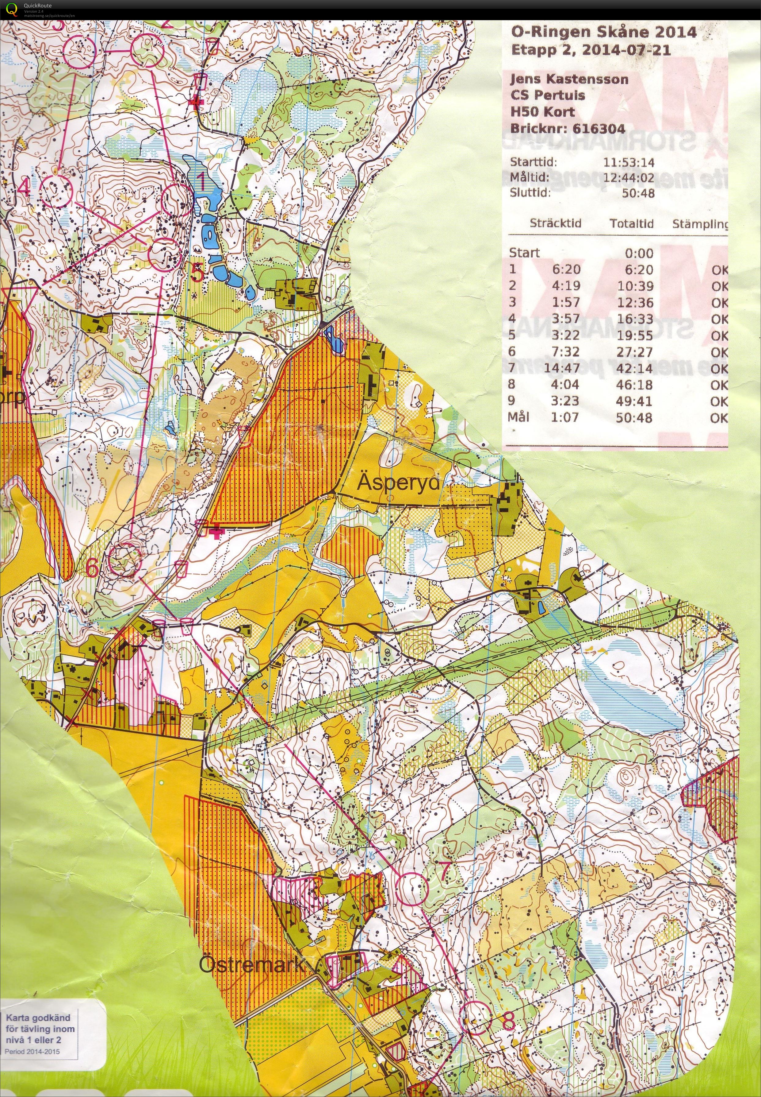 O-ringen E2 H50k (21/07/2014)