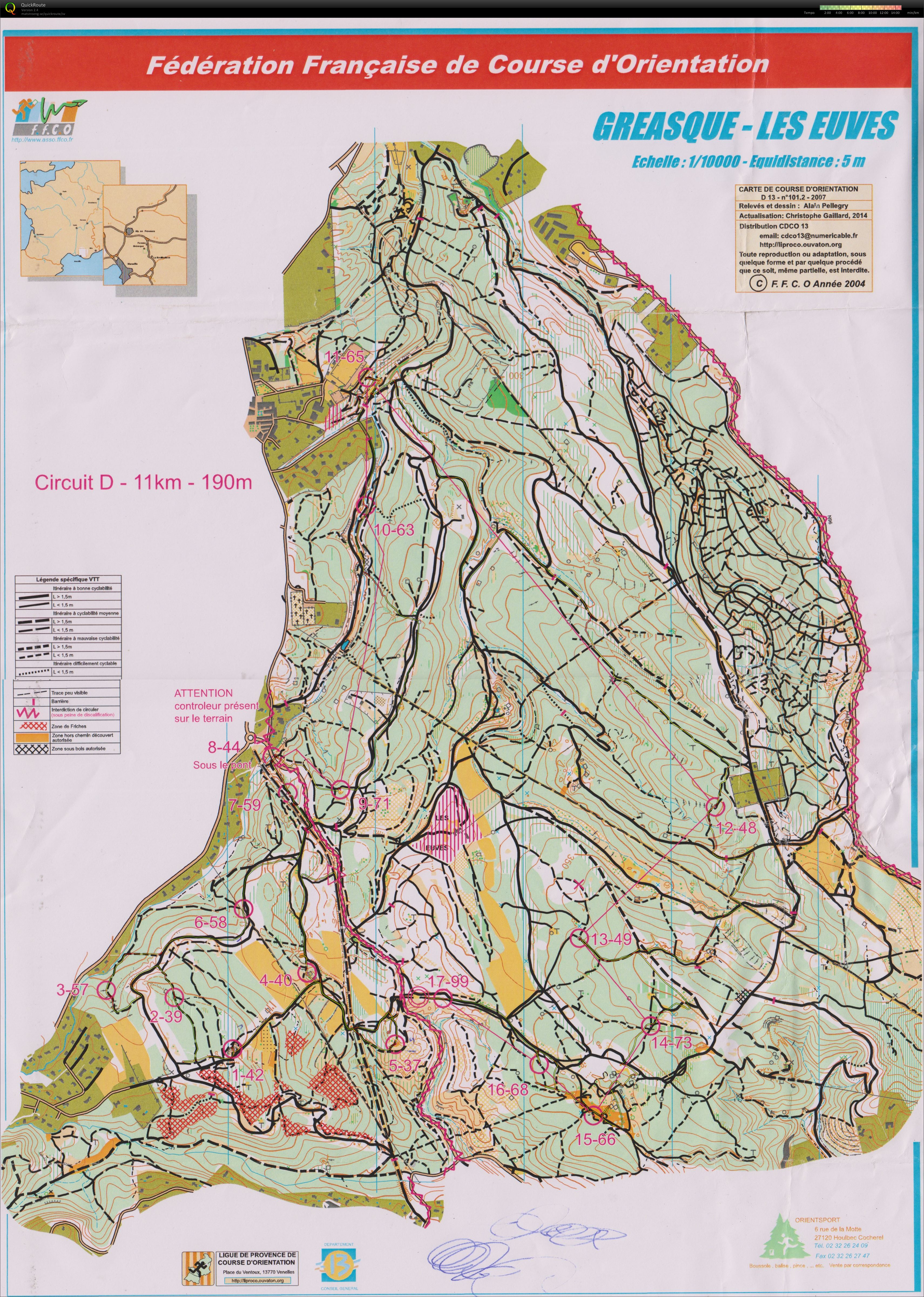 Challenge PACA VTT'O (22-11-2014)