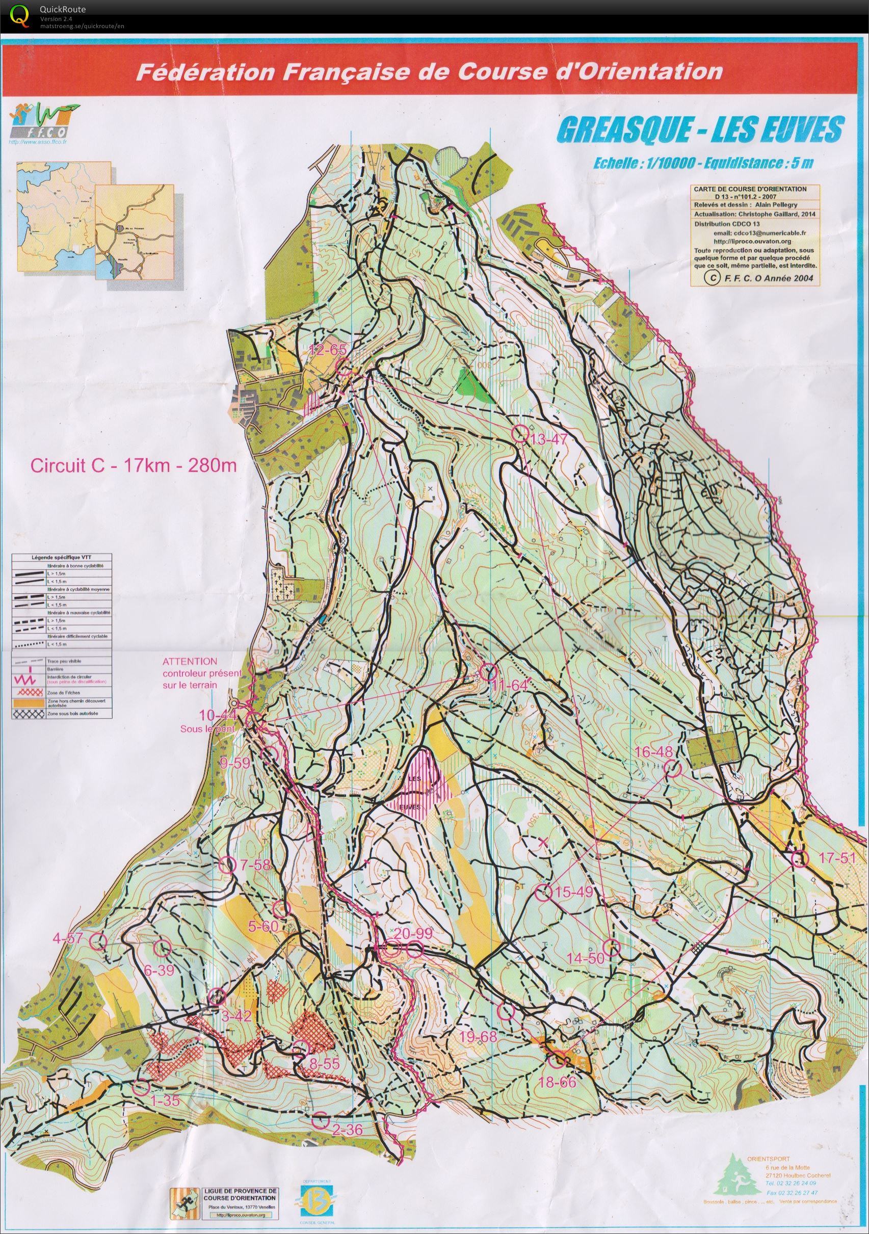 MTB-O Chall PACA finale  (2014-11-22)