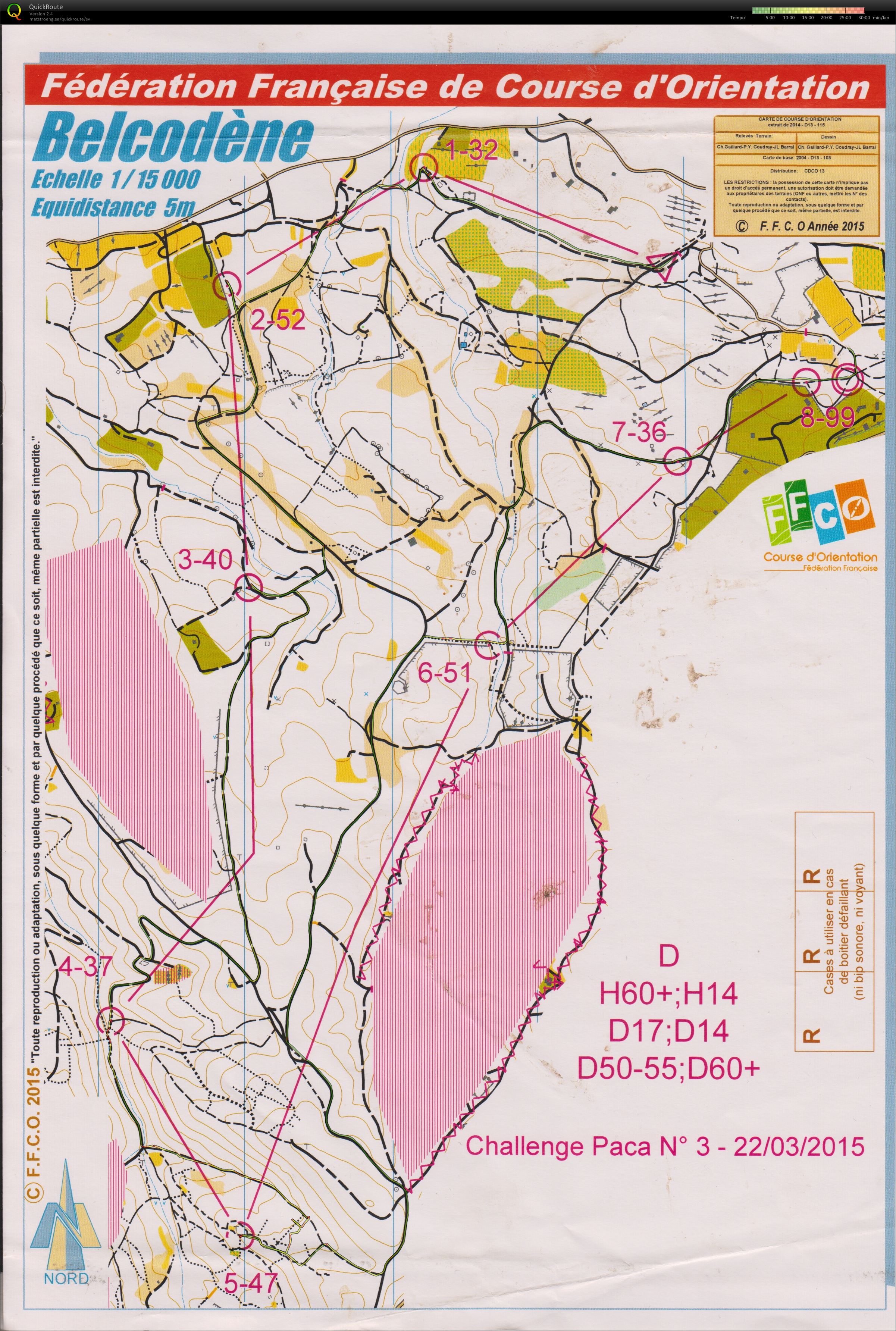 Challenge PACA no3 VTT'O (22.03.2015)