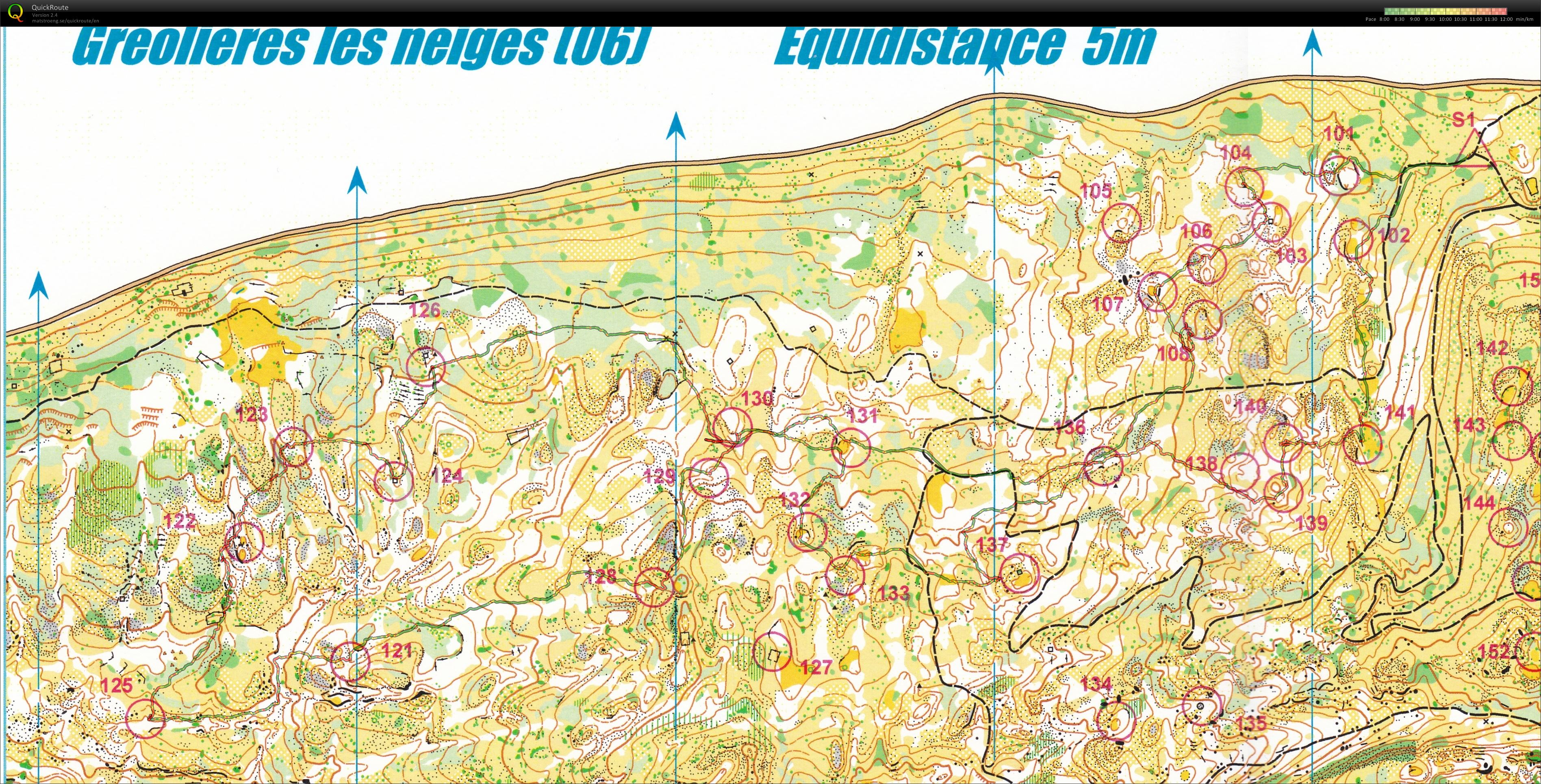 Getting ready for Larzac-3Days, solo training in dying forest (24-04-2015)