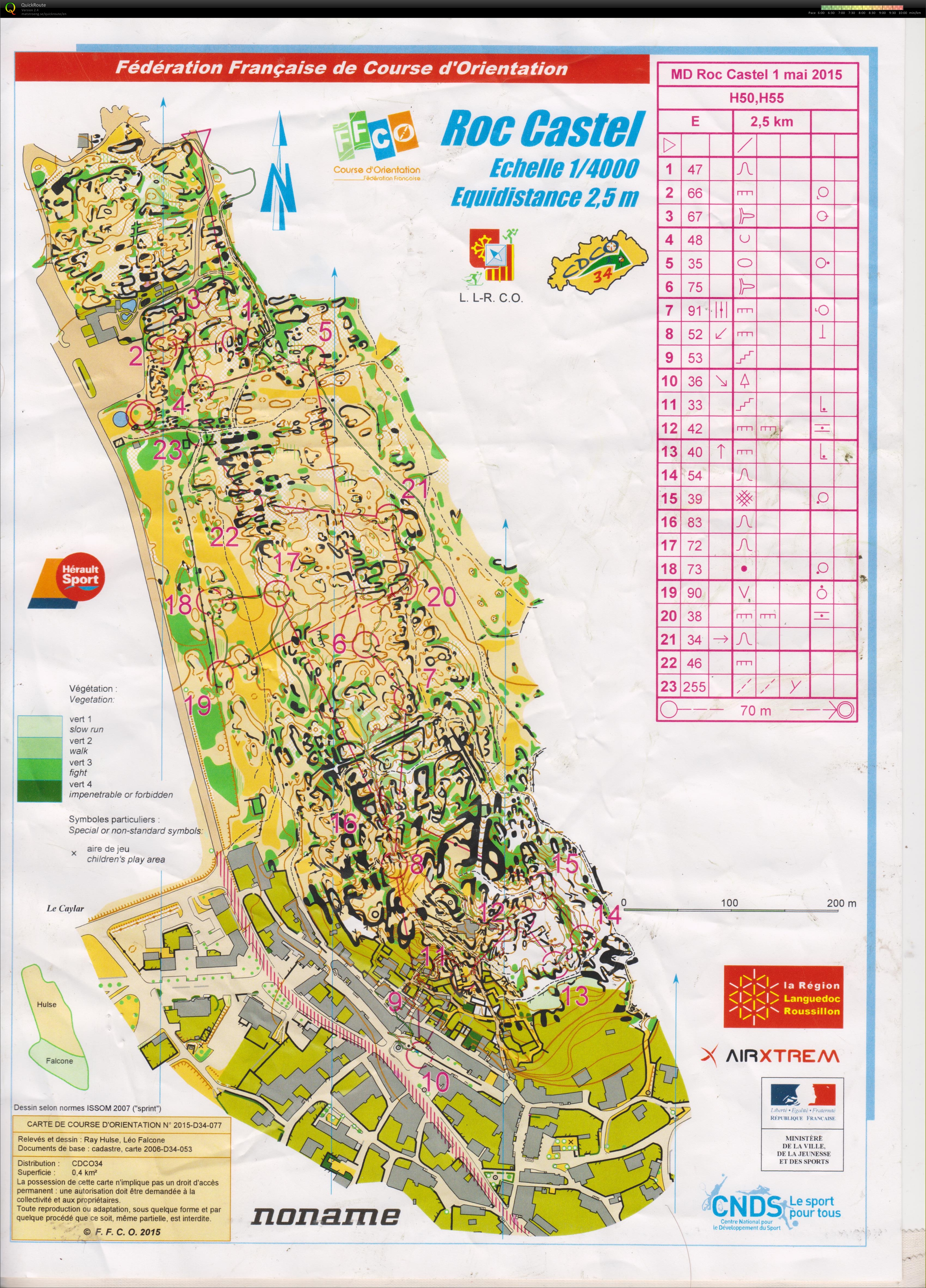 Nationale SO Larzac H50 - Day 1 - Le Caylar (01.05.2015)