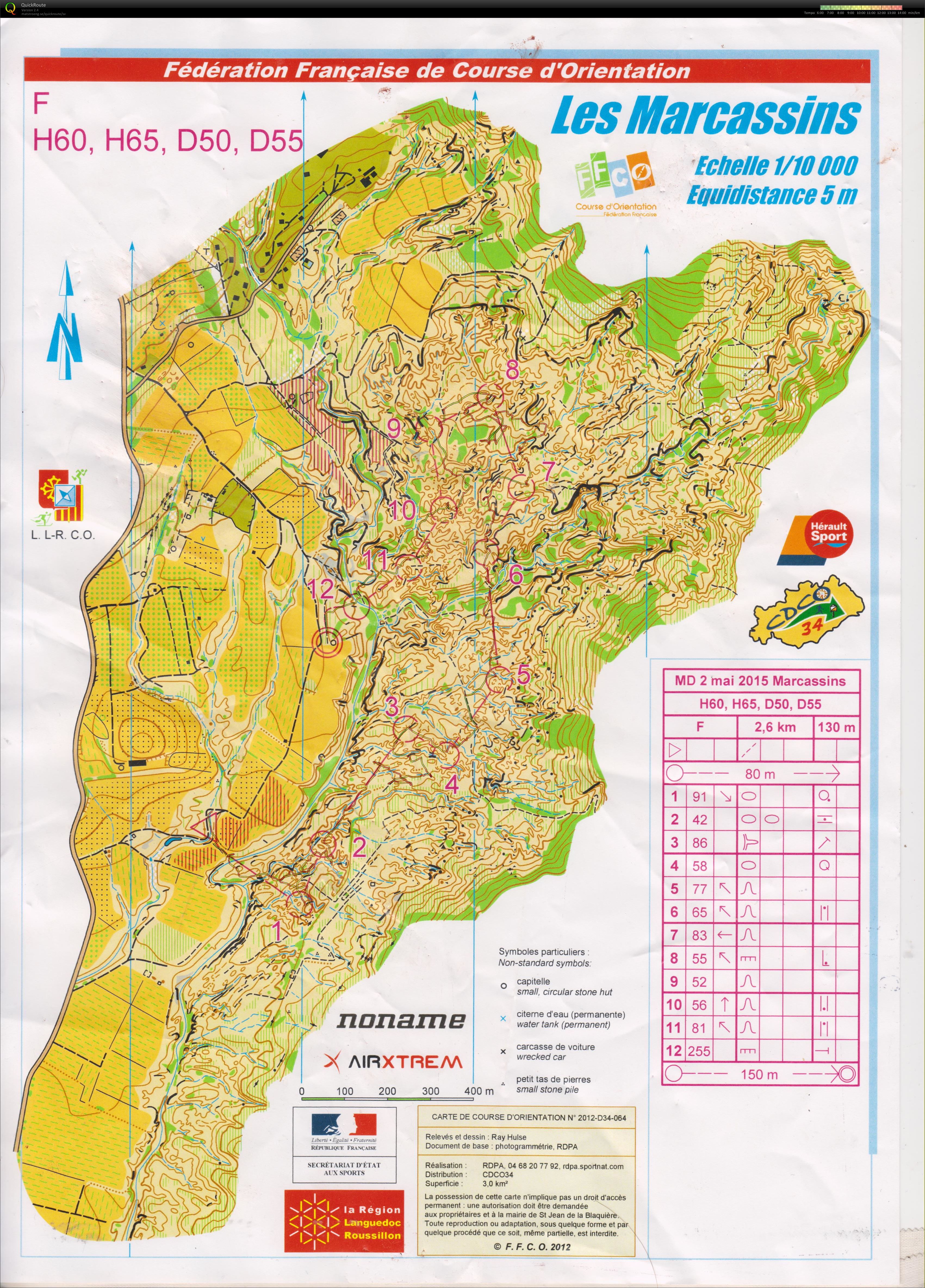 Nationale SO Larzac Day 2 - Saint jean de Blaquiére (2015-05-02)