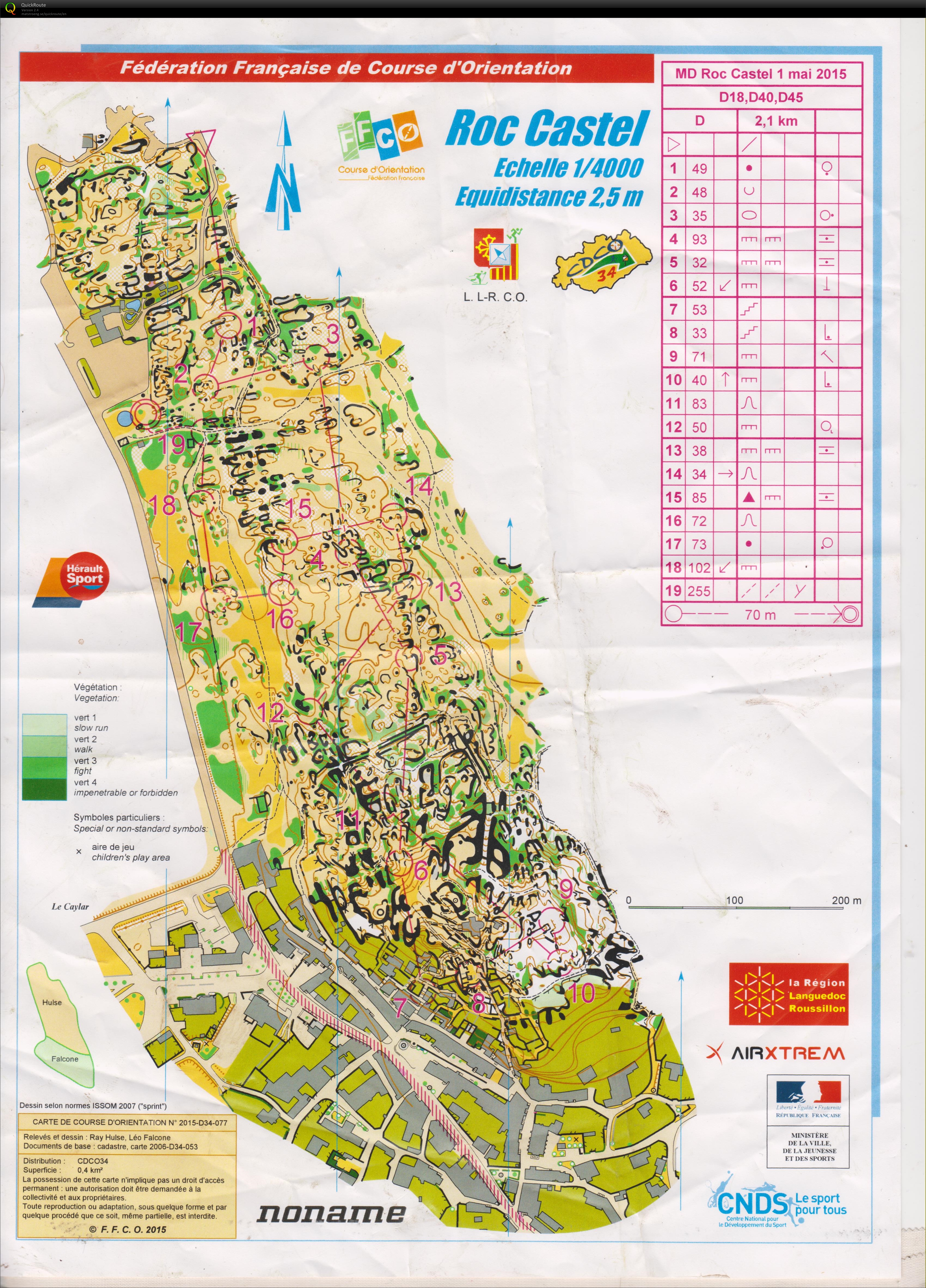 Nationale SO Larzac D18 - Day 1 - Le Caylar (01.05.2015)