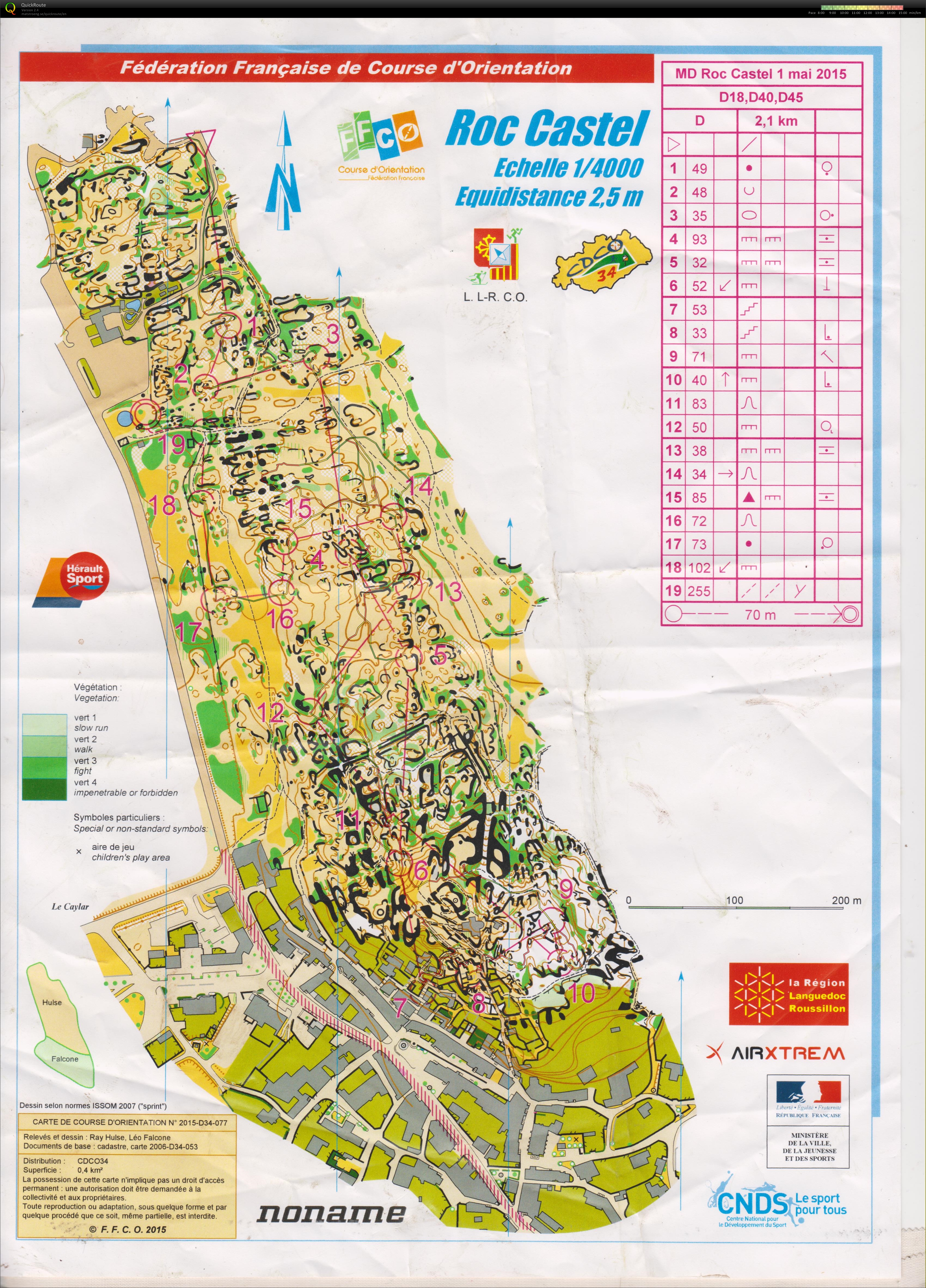 Nationale SO Larzac D18 - Day 1 - Le Caylar (01.05.2015)