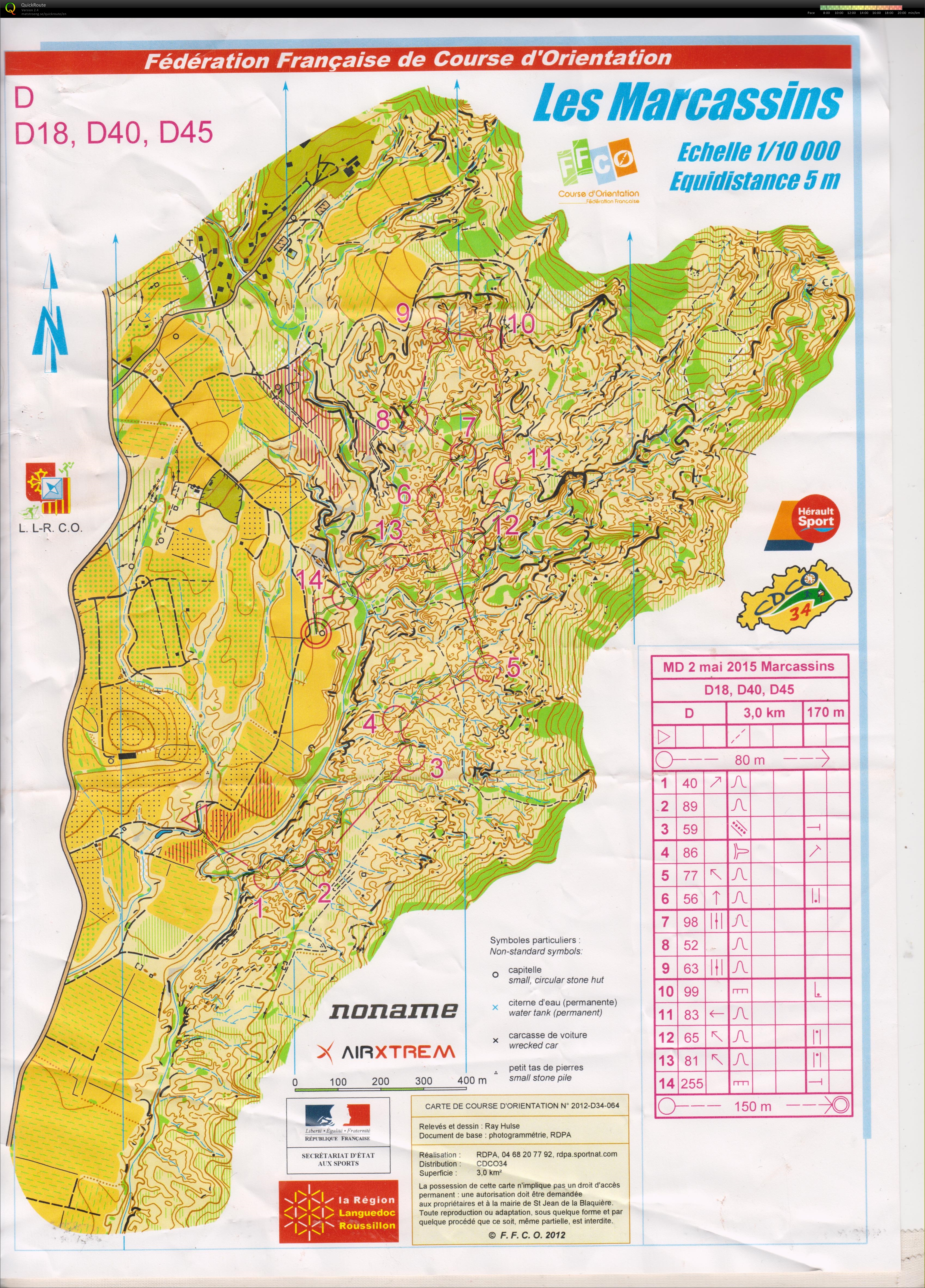 Nationale SO Larzac D18 - Day 2 - Saint jean de Blaquiére (02/05/2015)