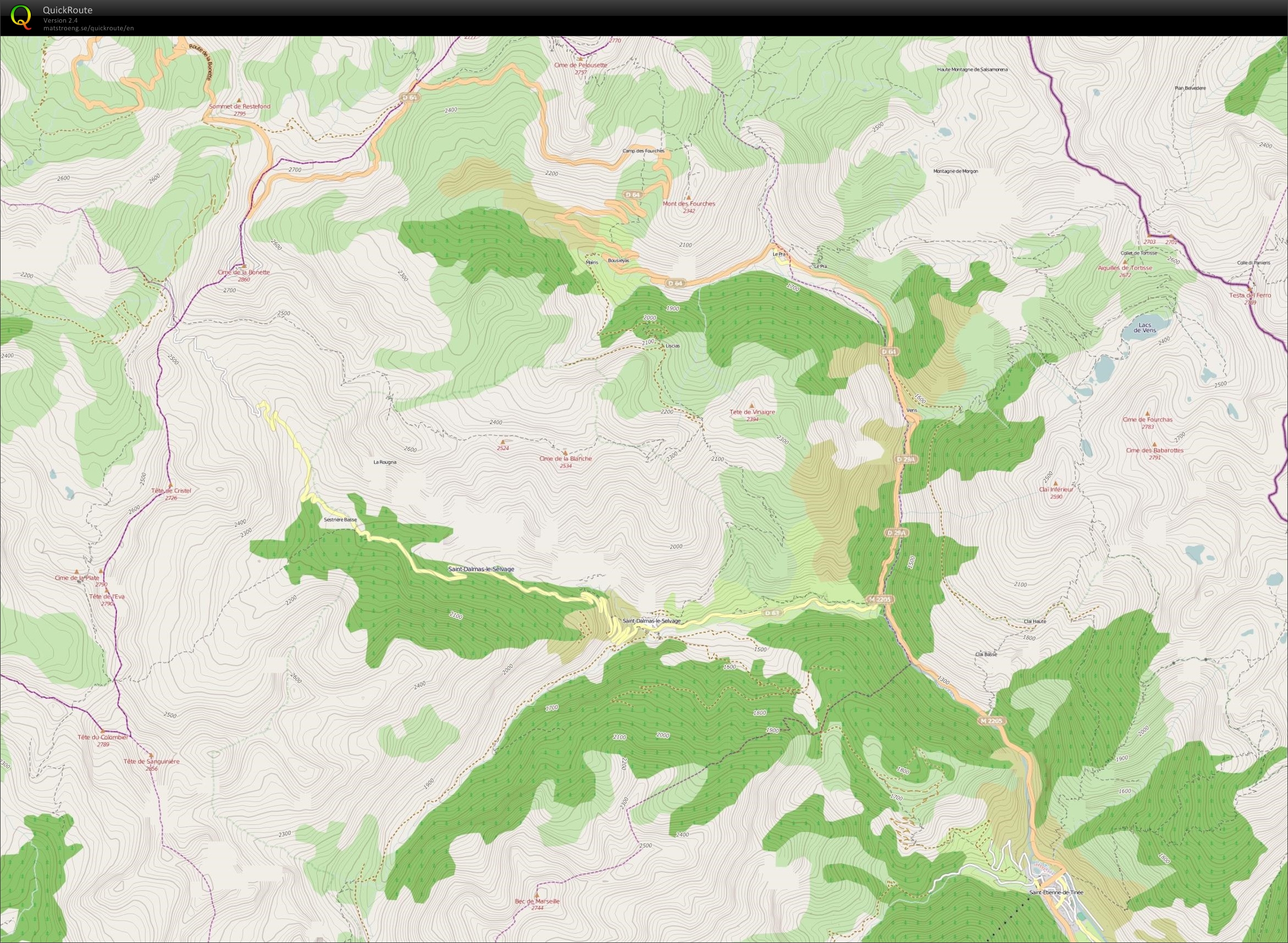 Col de la Bonette climb - 2015 (2015-06-05)