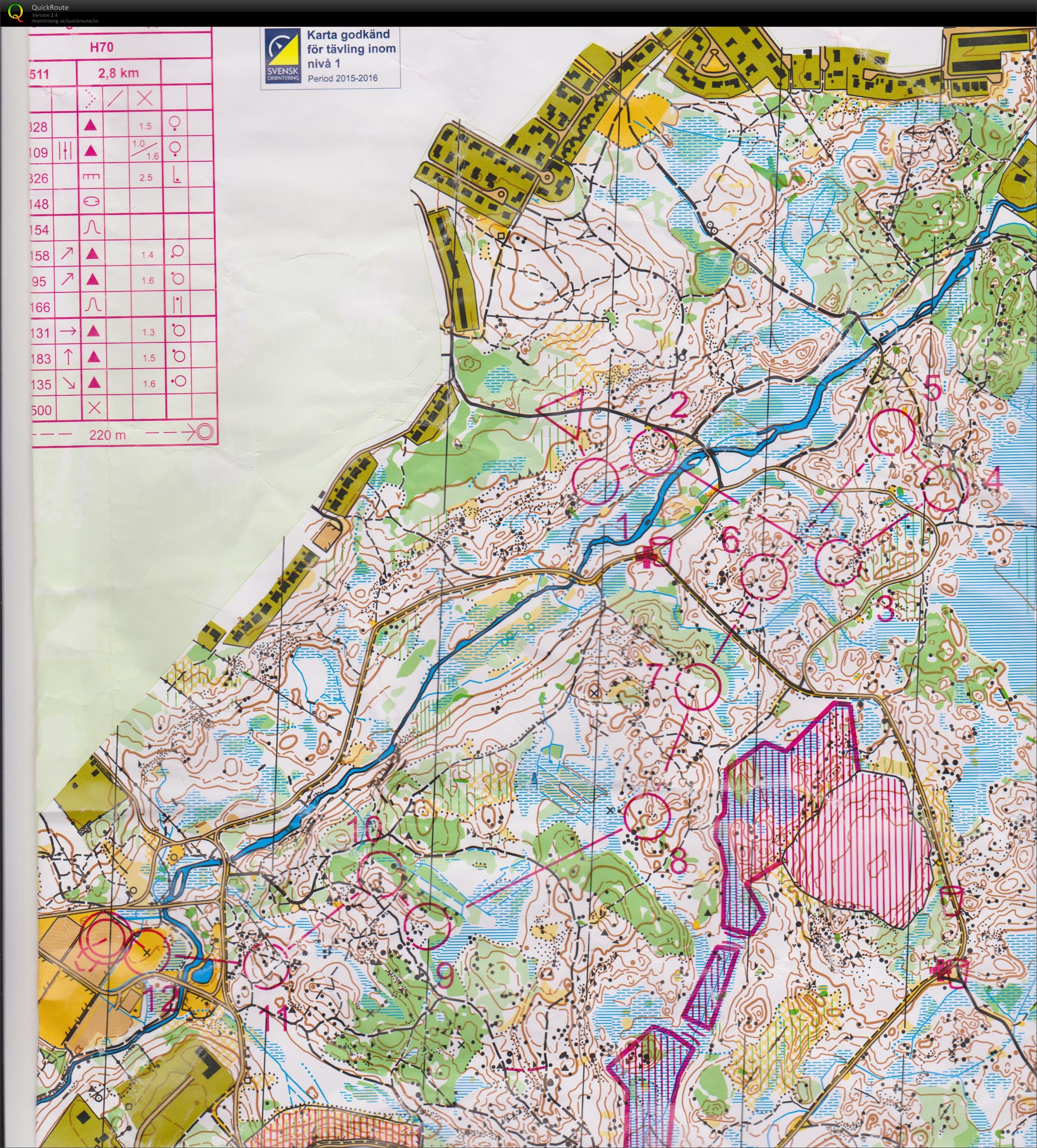 O-ringen Borås 2015 etp 4 (2015-07-23)