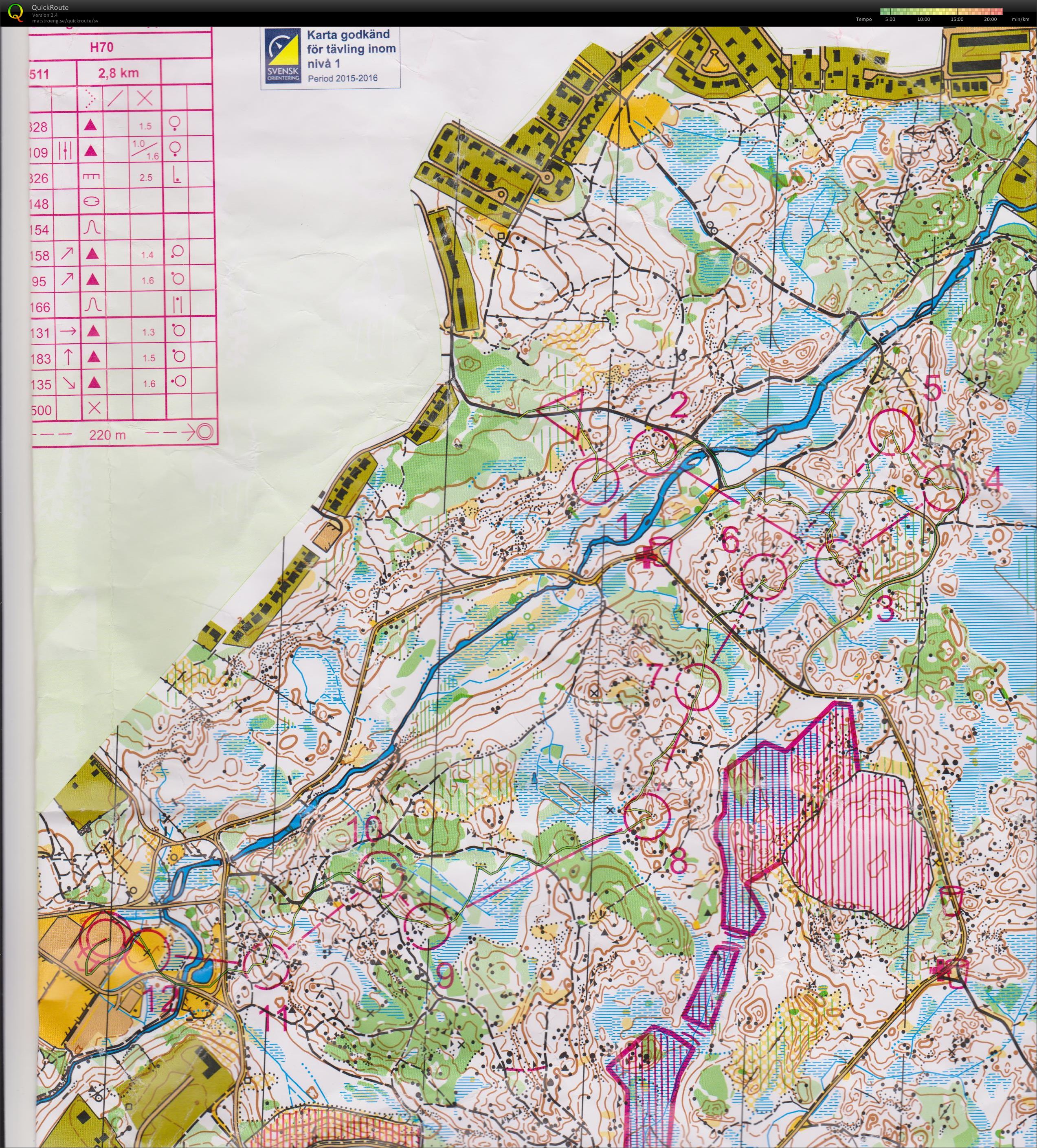 O-ringen Borås 2015 etp 4 (2015-07-23)