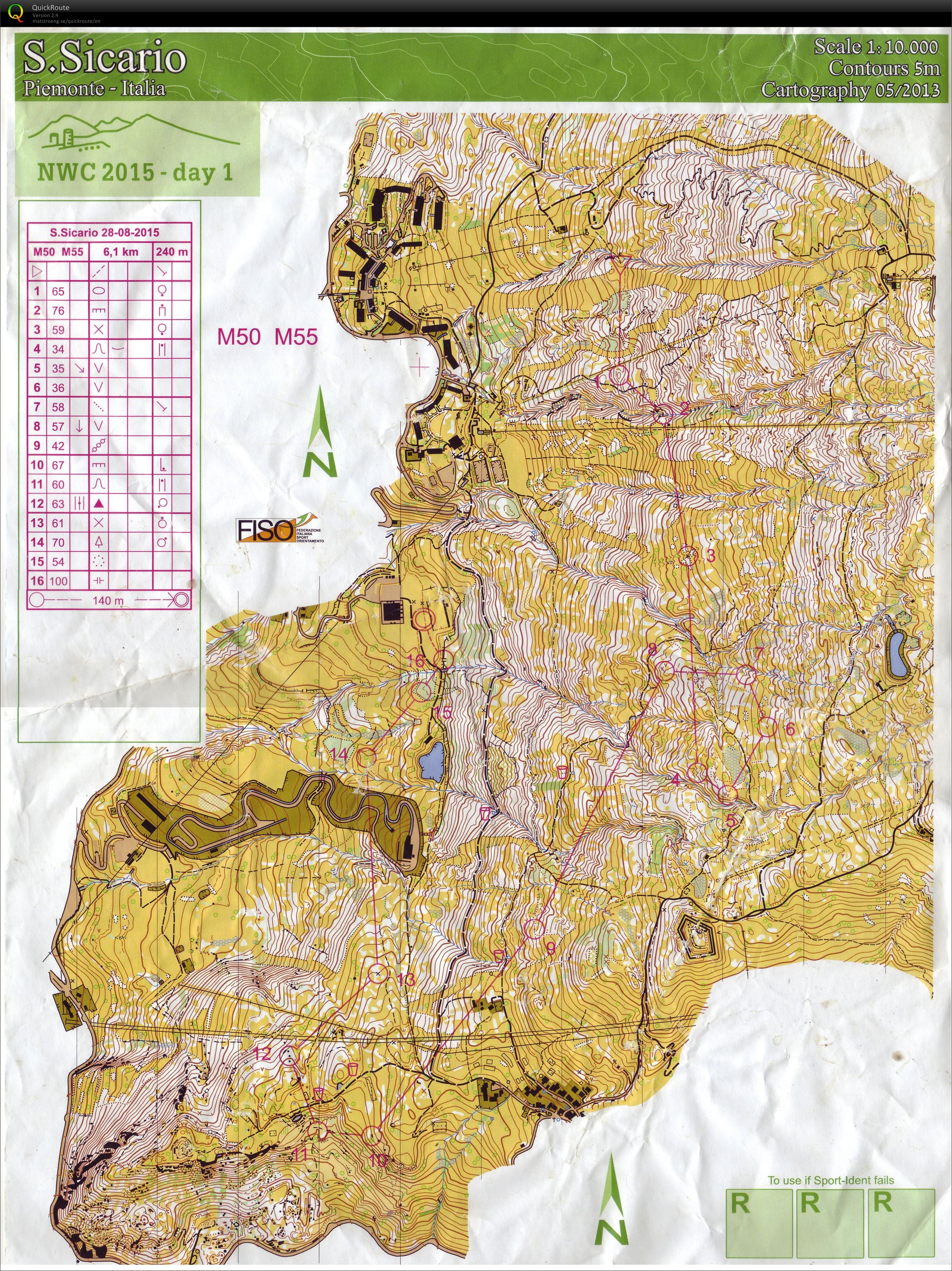 North west cup - San Sicario - Day 1 - M50 (28-08-2015)