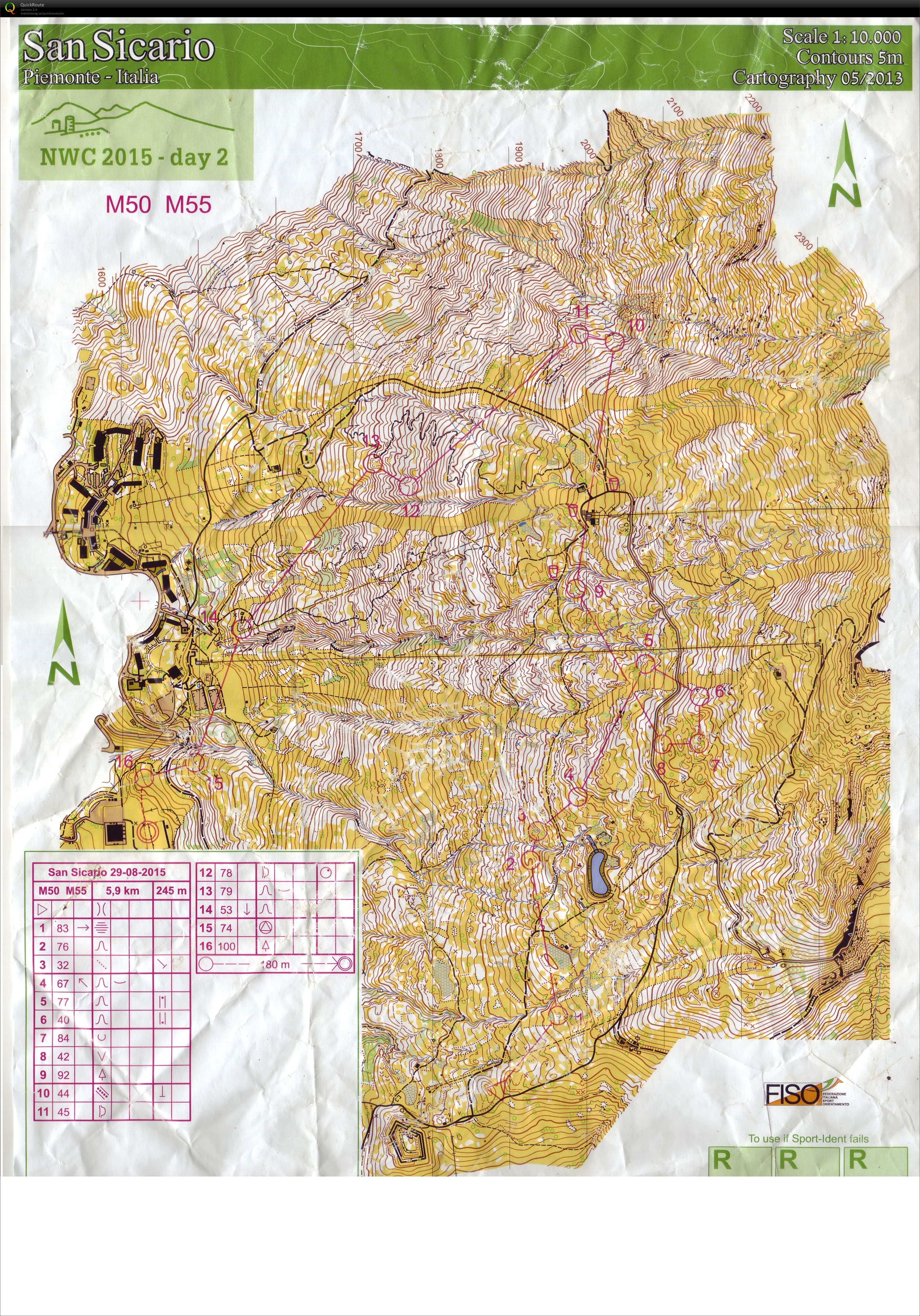 North west cup - San Sicario - Day 2 - M50 (29-08-2015)