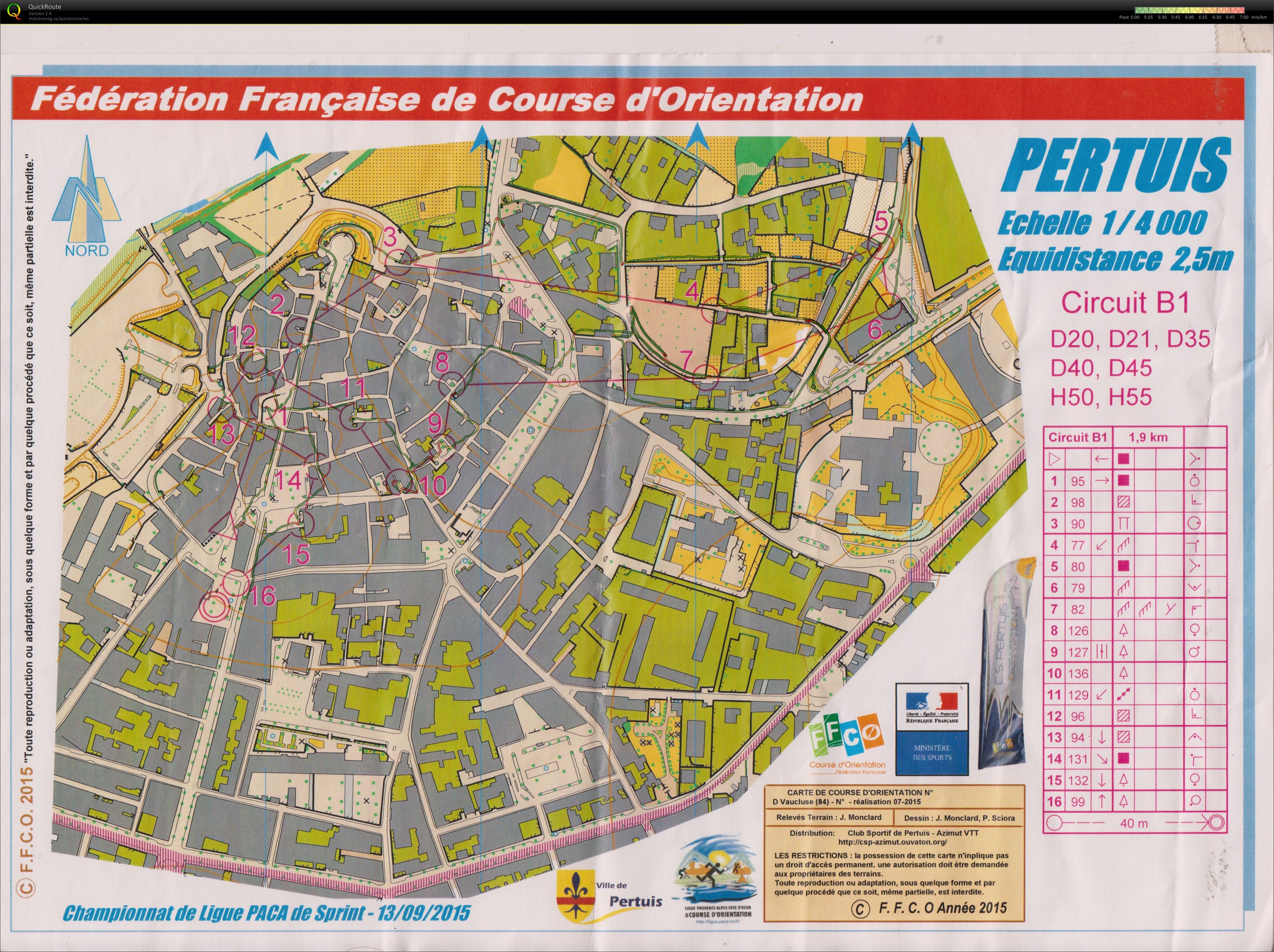 Championnat PACA Sprint M50 1/2 (2015-09-13)