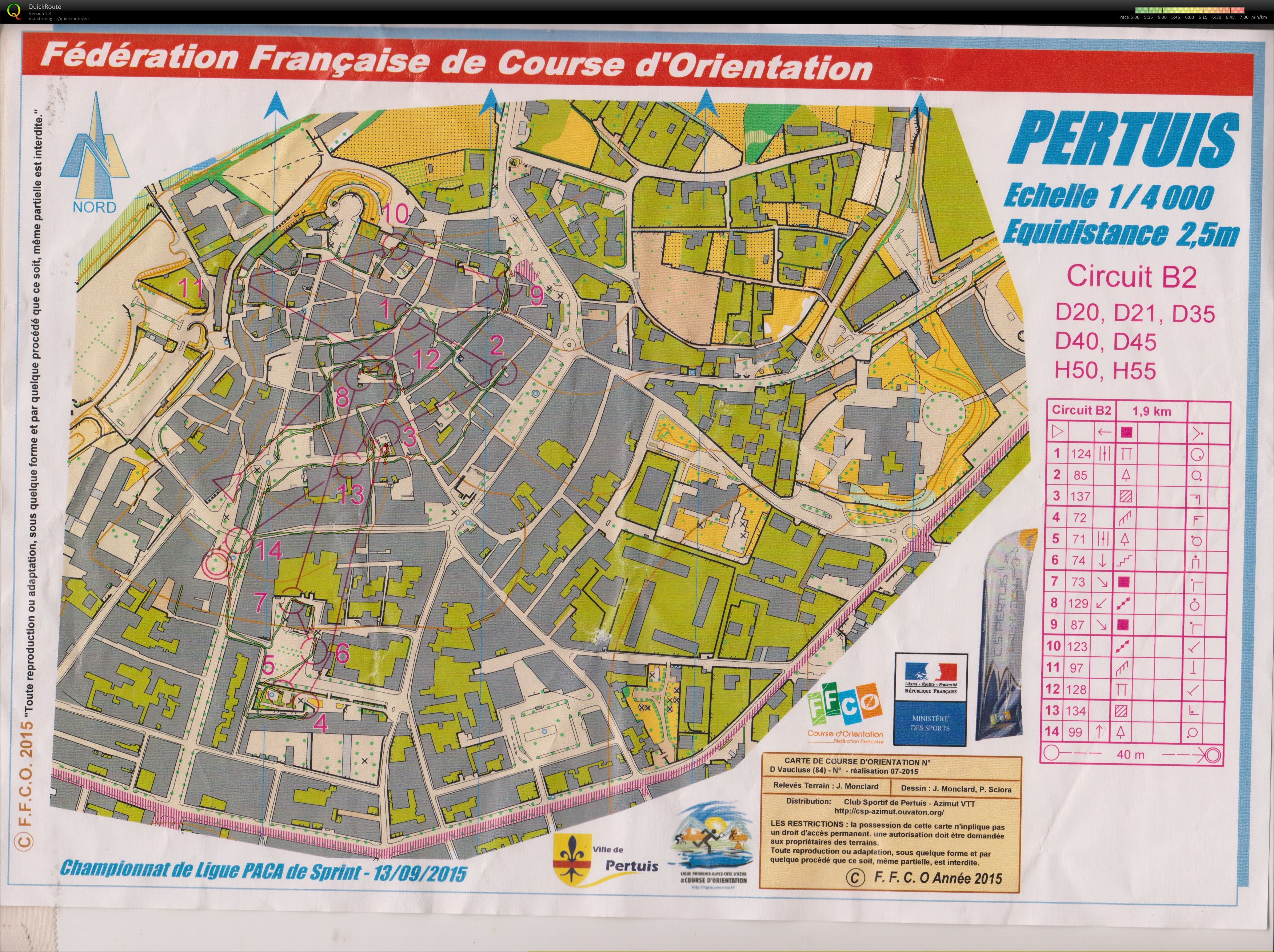 Championnat PACA Sprint M50 2/2 (2015-09-13)