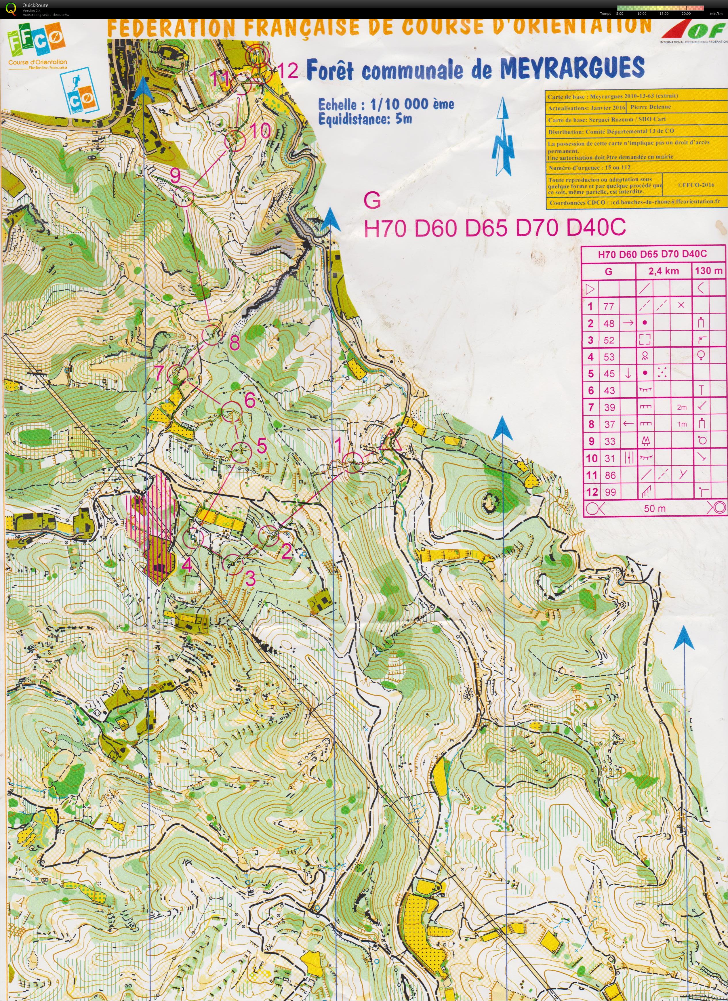 Championat de Lique Paca LD H70 (28.02.2016)