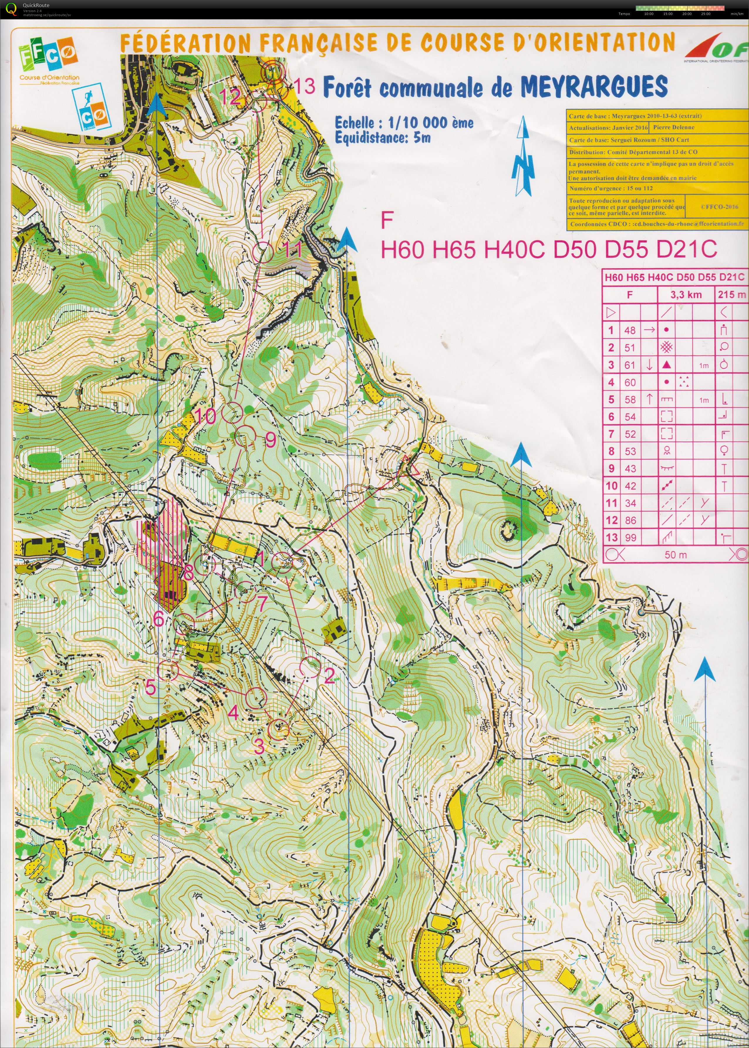 Chpt de Ligue de longue distance (28/02/2016)