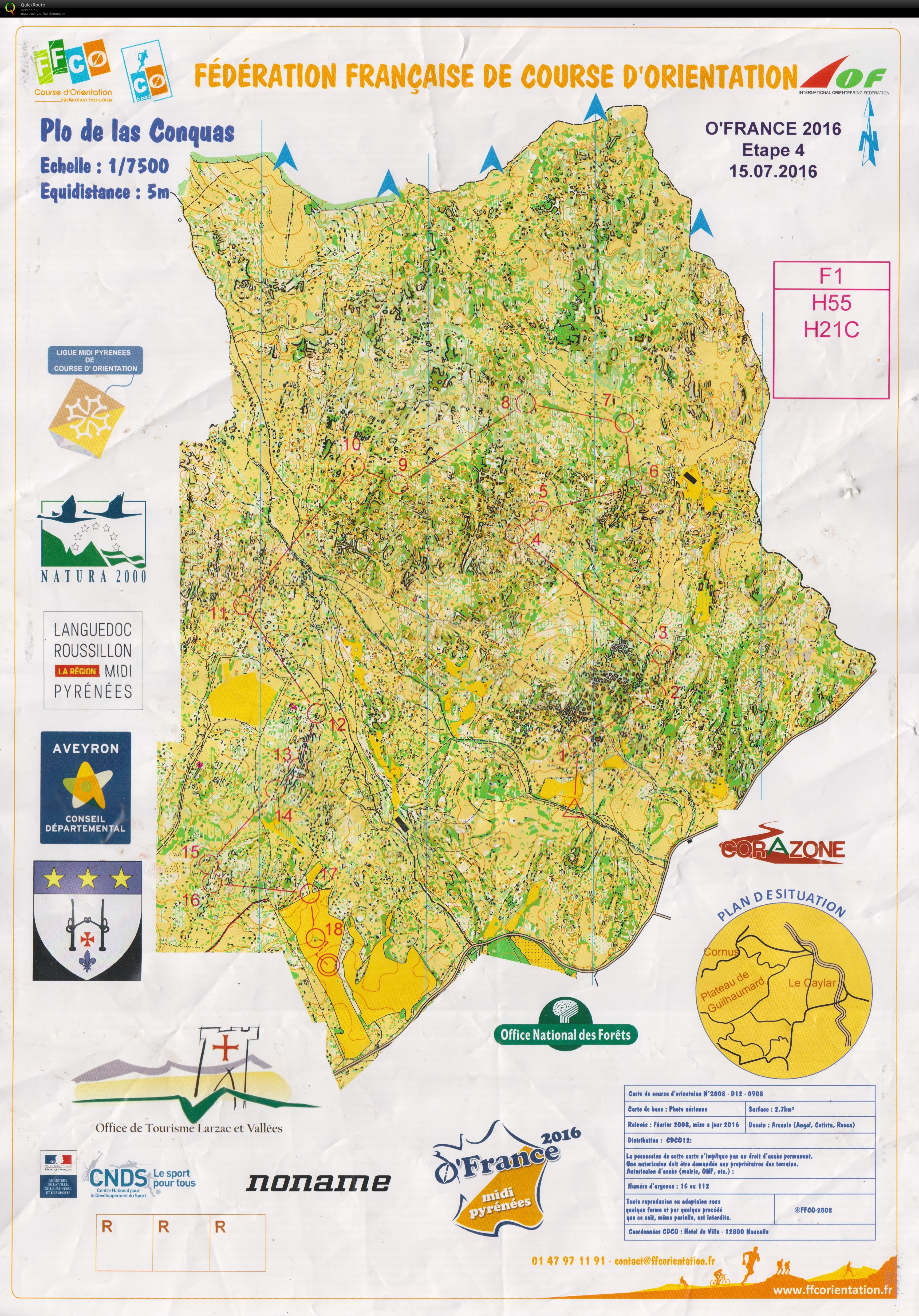 O'France - Day 4 - Plateau de Guilhaumard - H55 (15-07-2016)