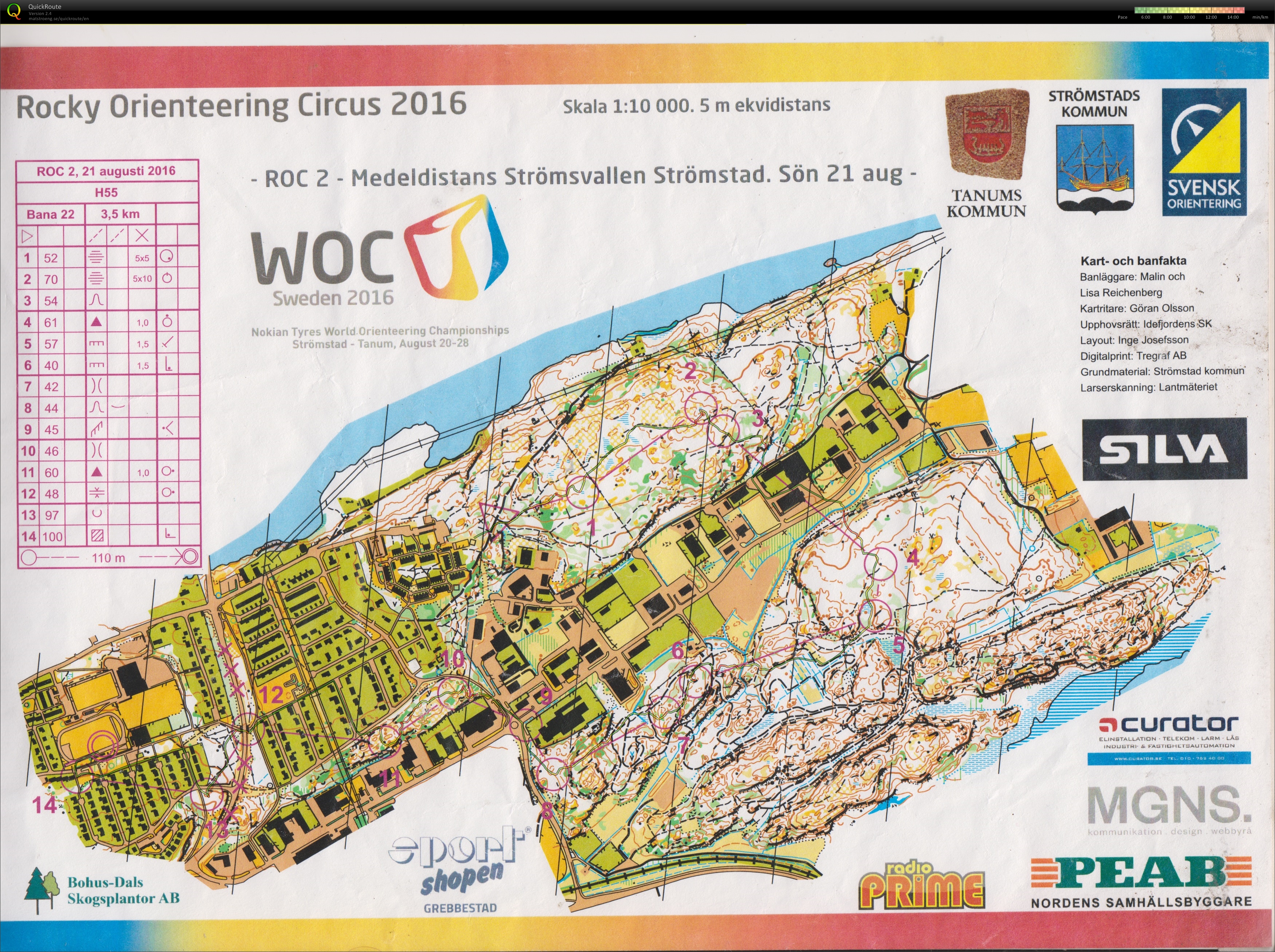 WOC - Spectator race - Day 2 - MD - M55 (2016-08-21)