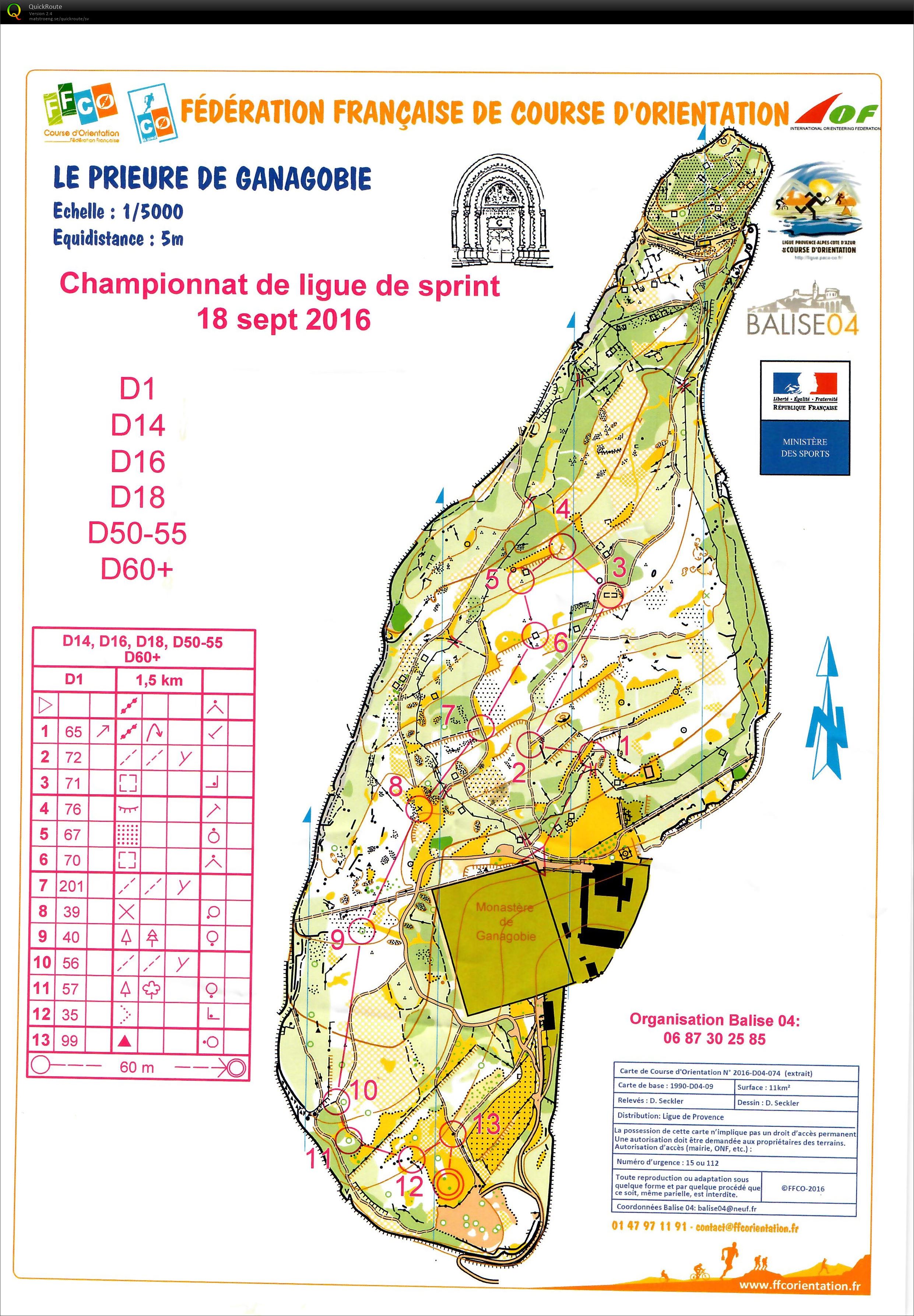 Chpt de Ligue de Sprint 1/2 (18.09.2016)