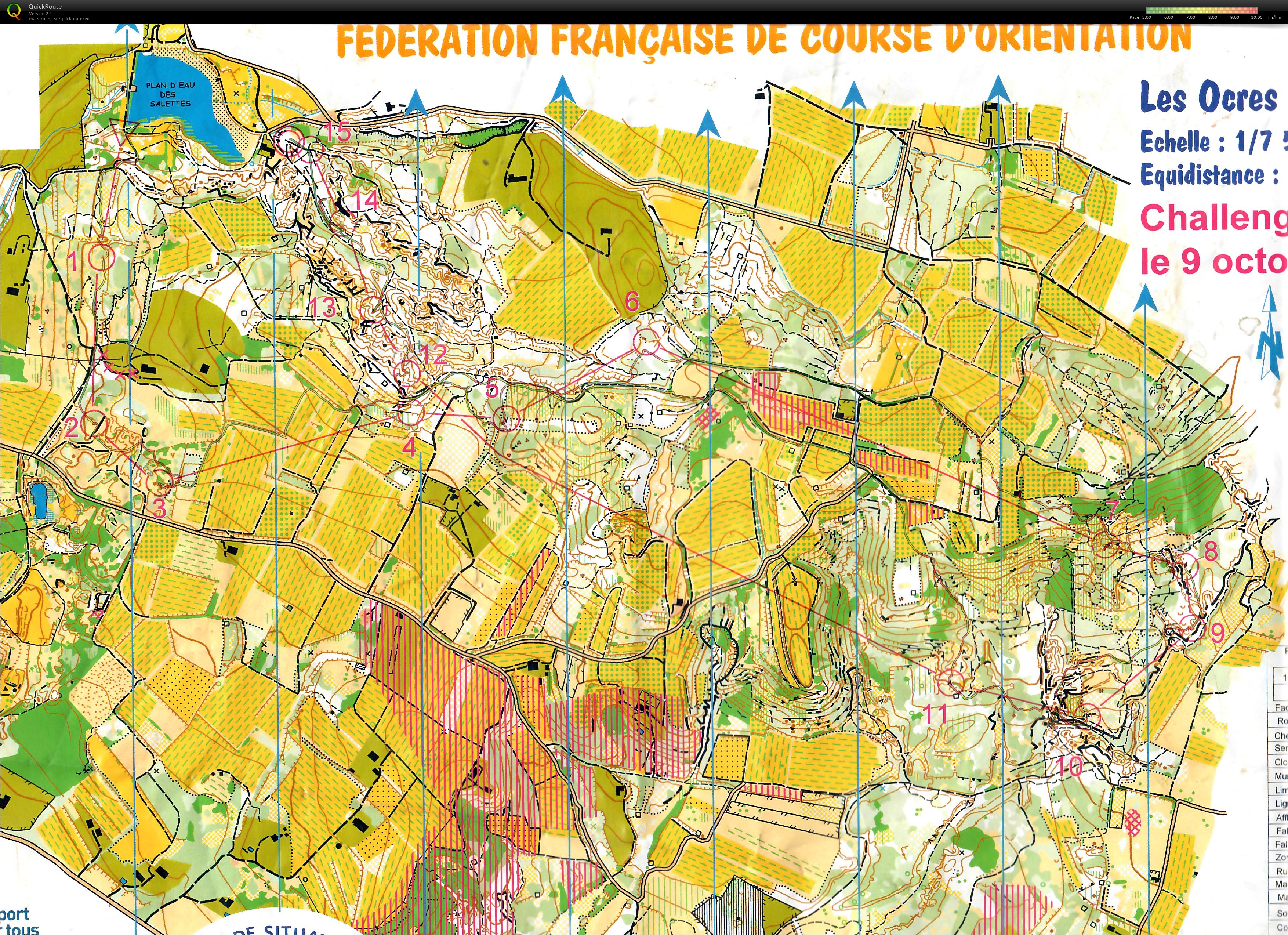 Challenge Paca Mormoiron, dans les ancienne carrière d'ocre (09/10/2016)