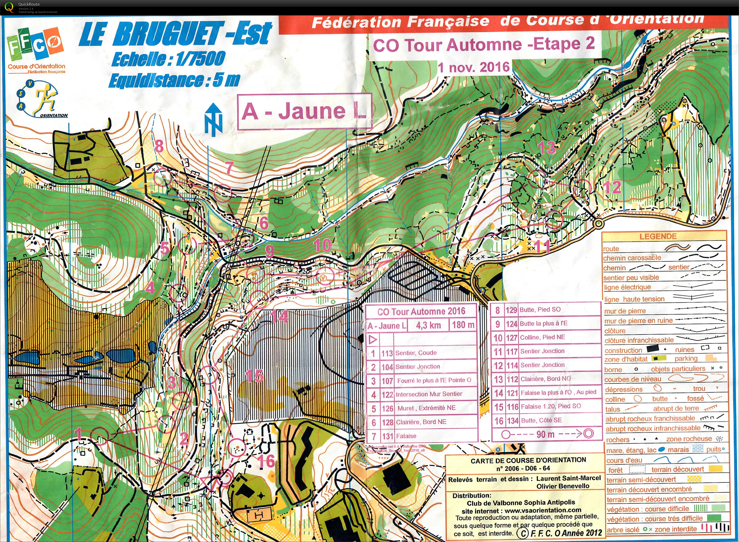 CO-Tour d'Automne E2 (01/11/2016)