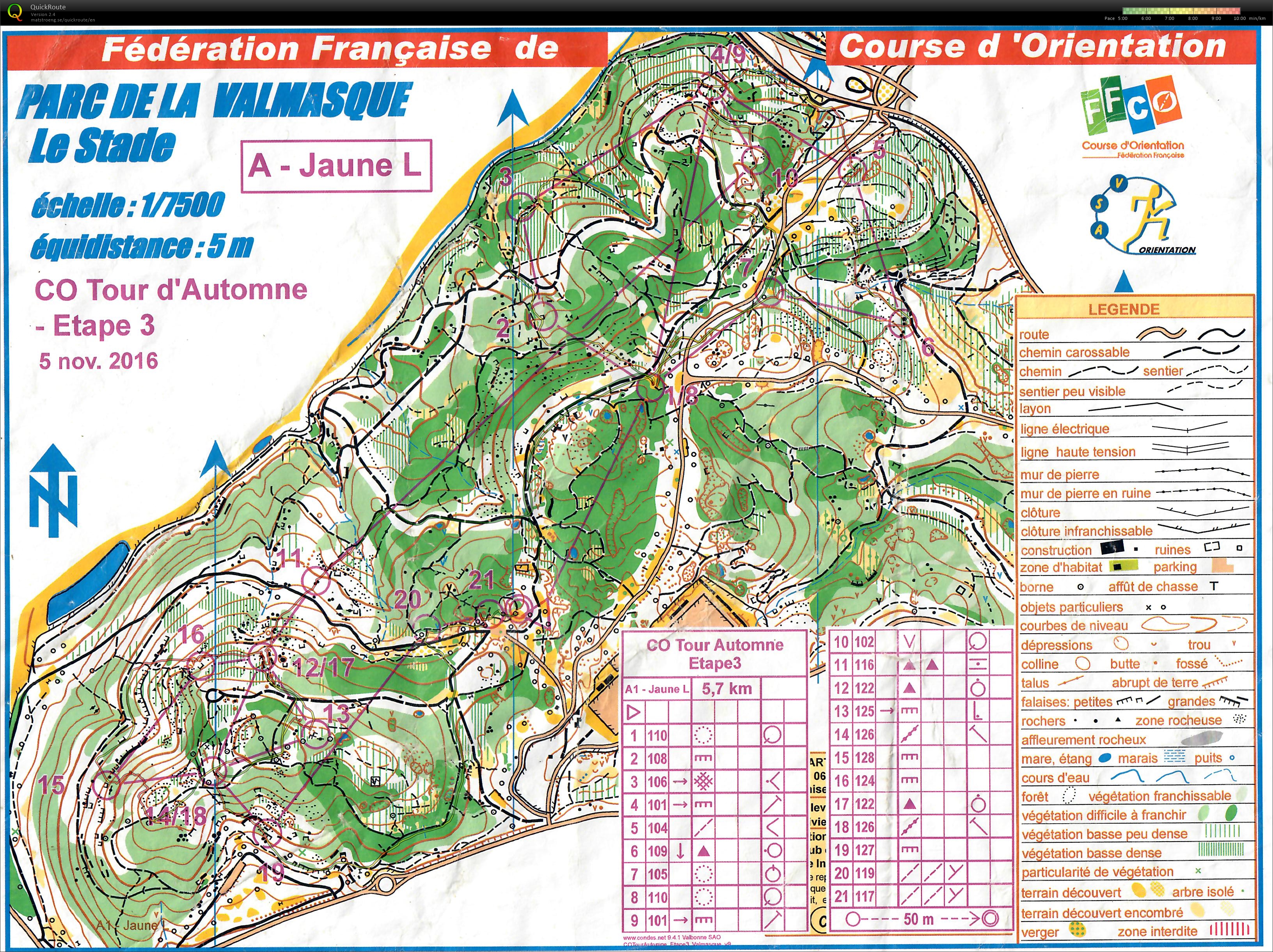 CO Tour d'Automne E3 mass start (05-11-2016)