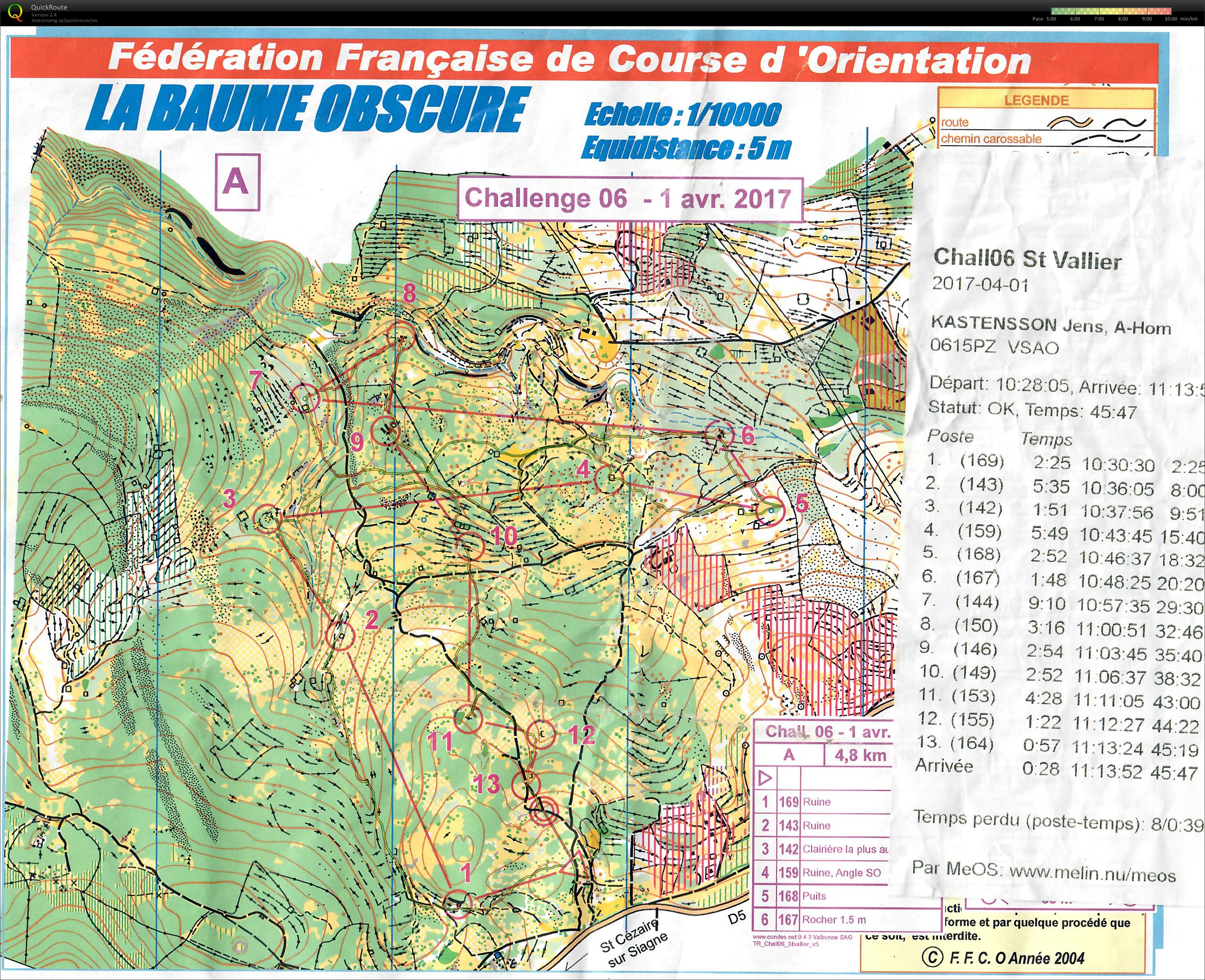 Challenge 06 (Alpes Maritimes) (01/04/2017)