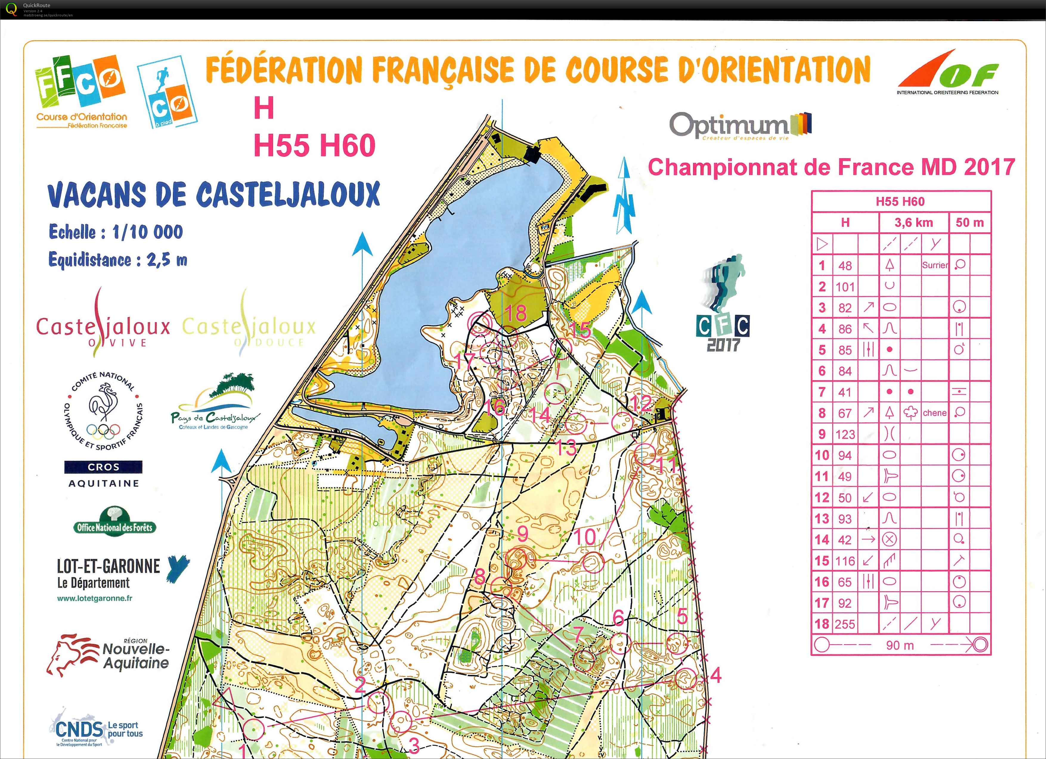 Championat de France Middle M55 (22/04/2017)