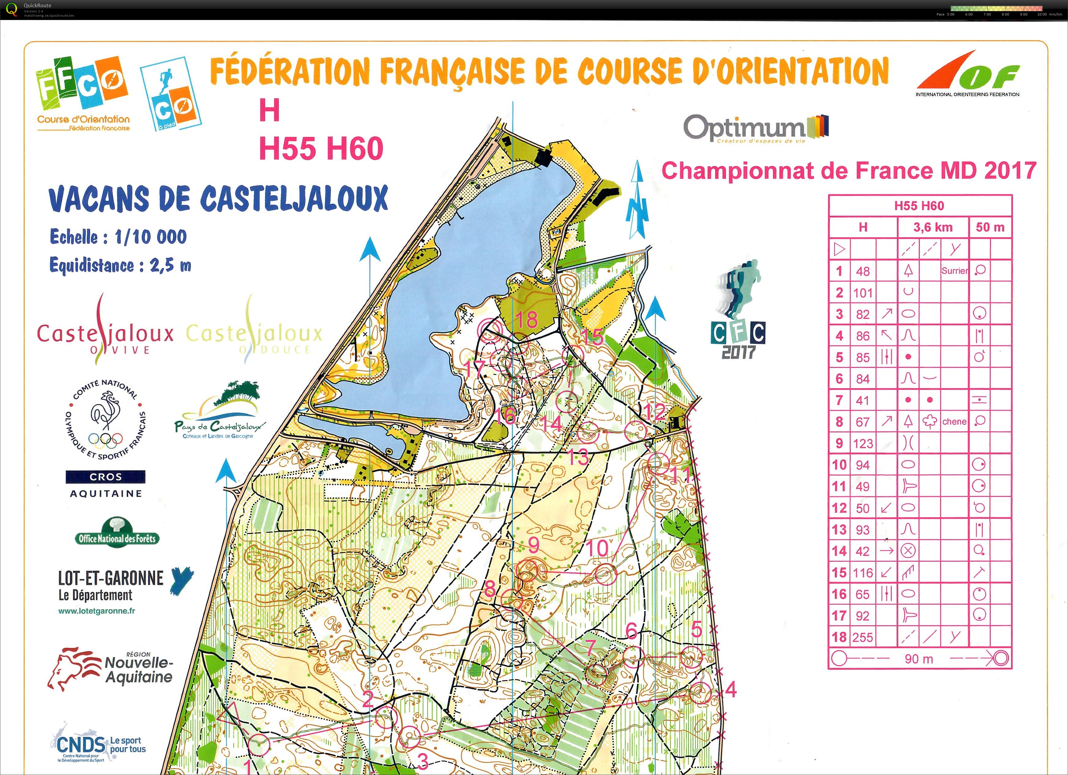 Championat de France Middle M55 (22-04-2017)