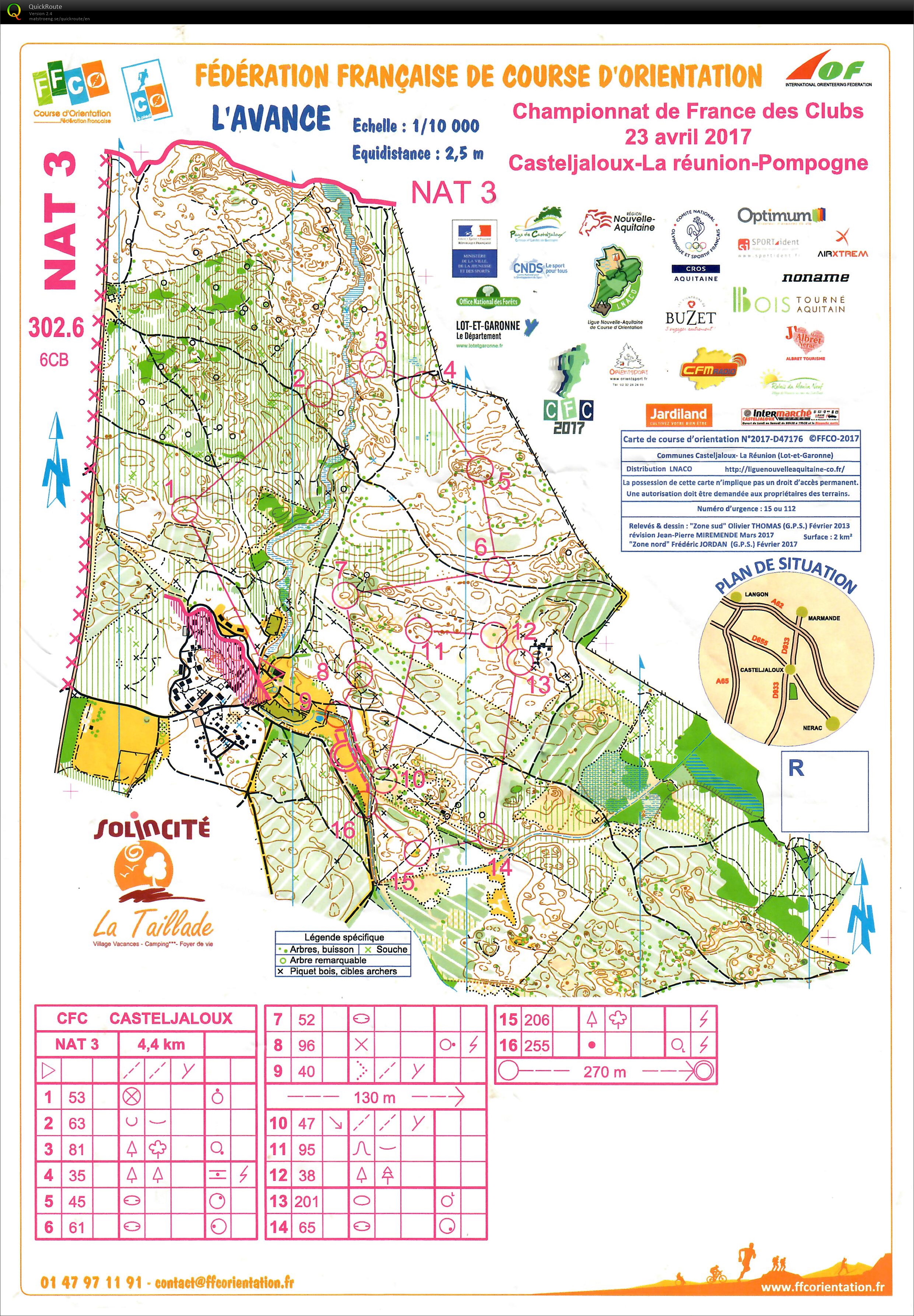 Championat de France des Clubs, Nationale 3, VSAO 3:ieme!! (2017-04-23)