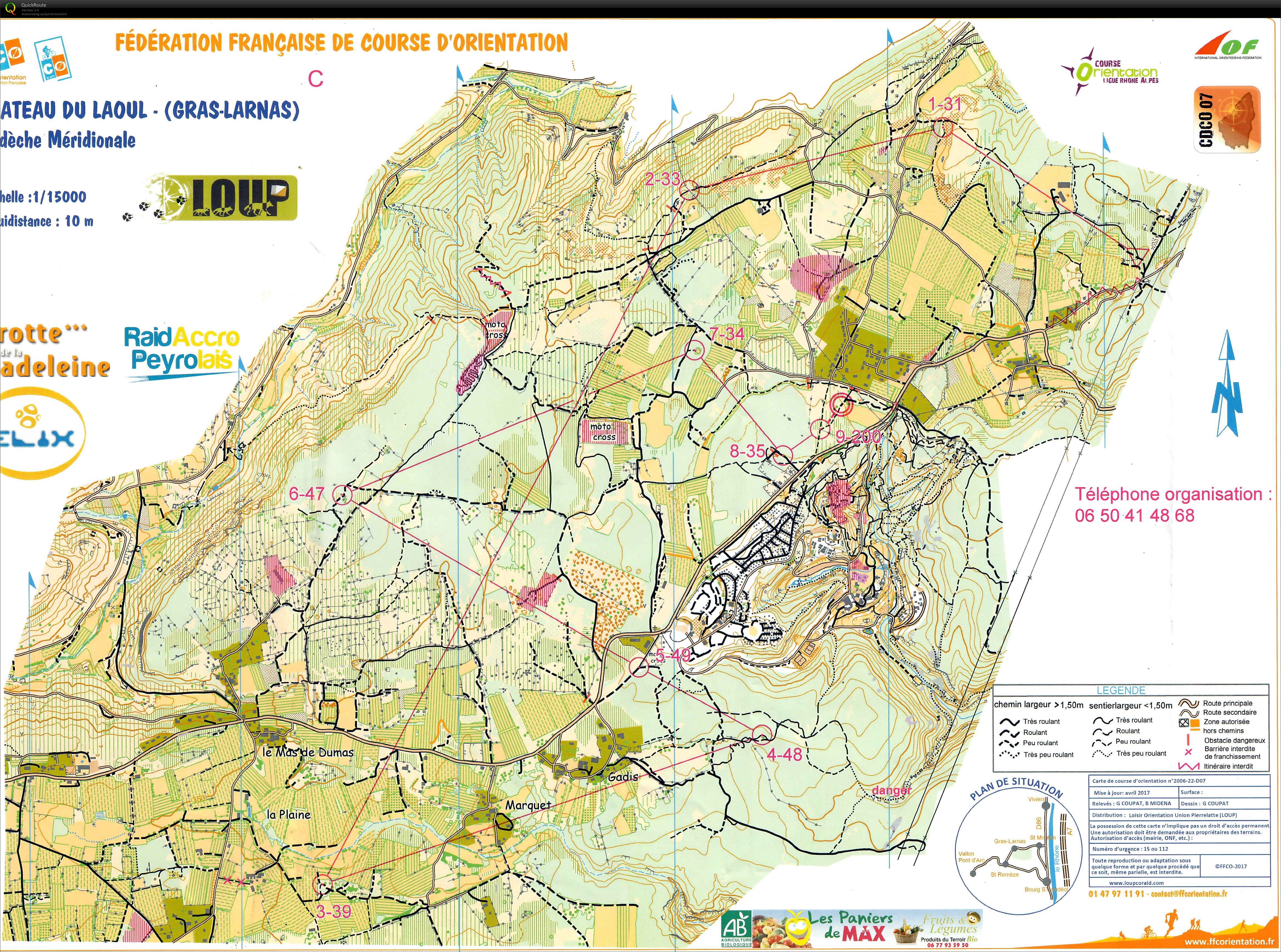 MTB-O Prologue Nationale (13-05-2017)