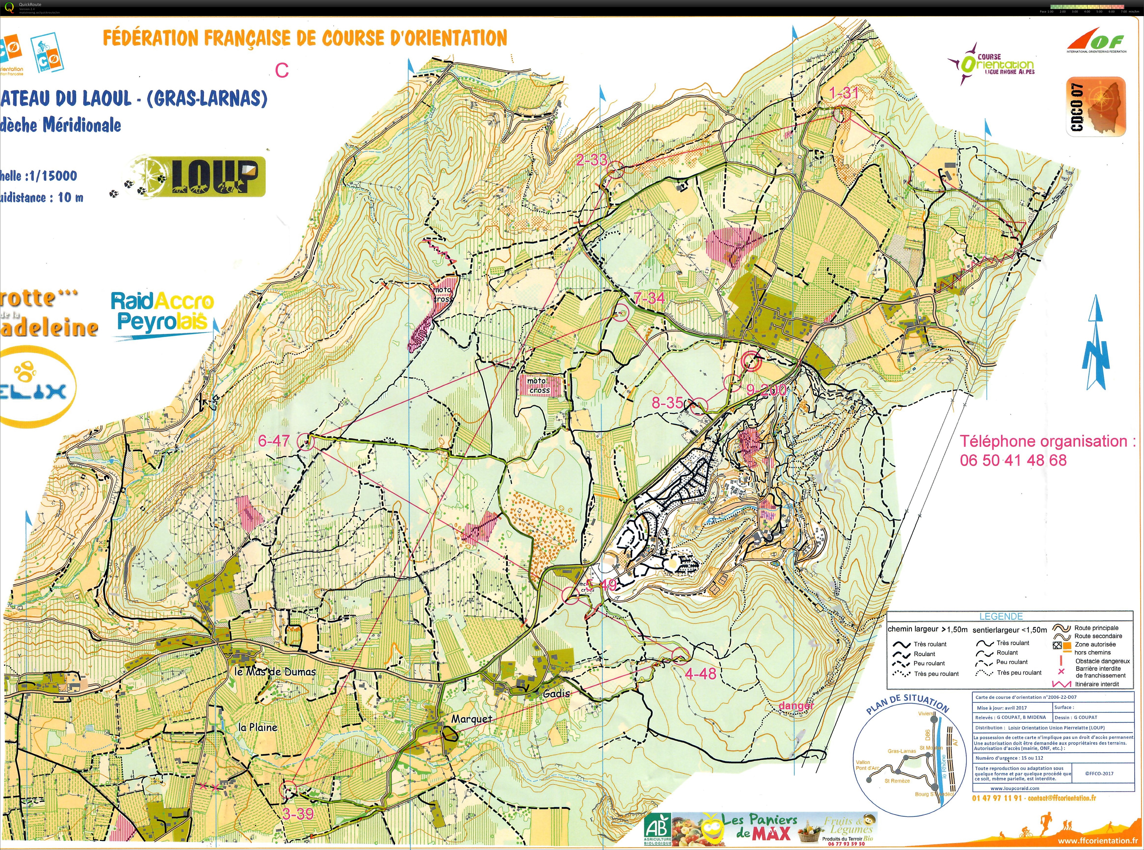 MTB-O Prologue Nationale (13-05-2017)