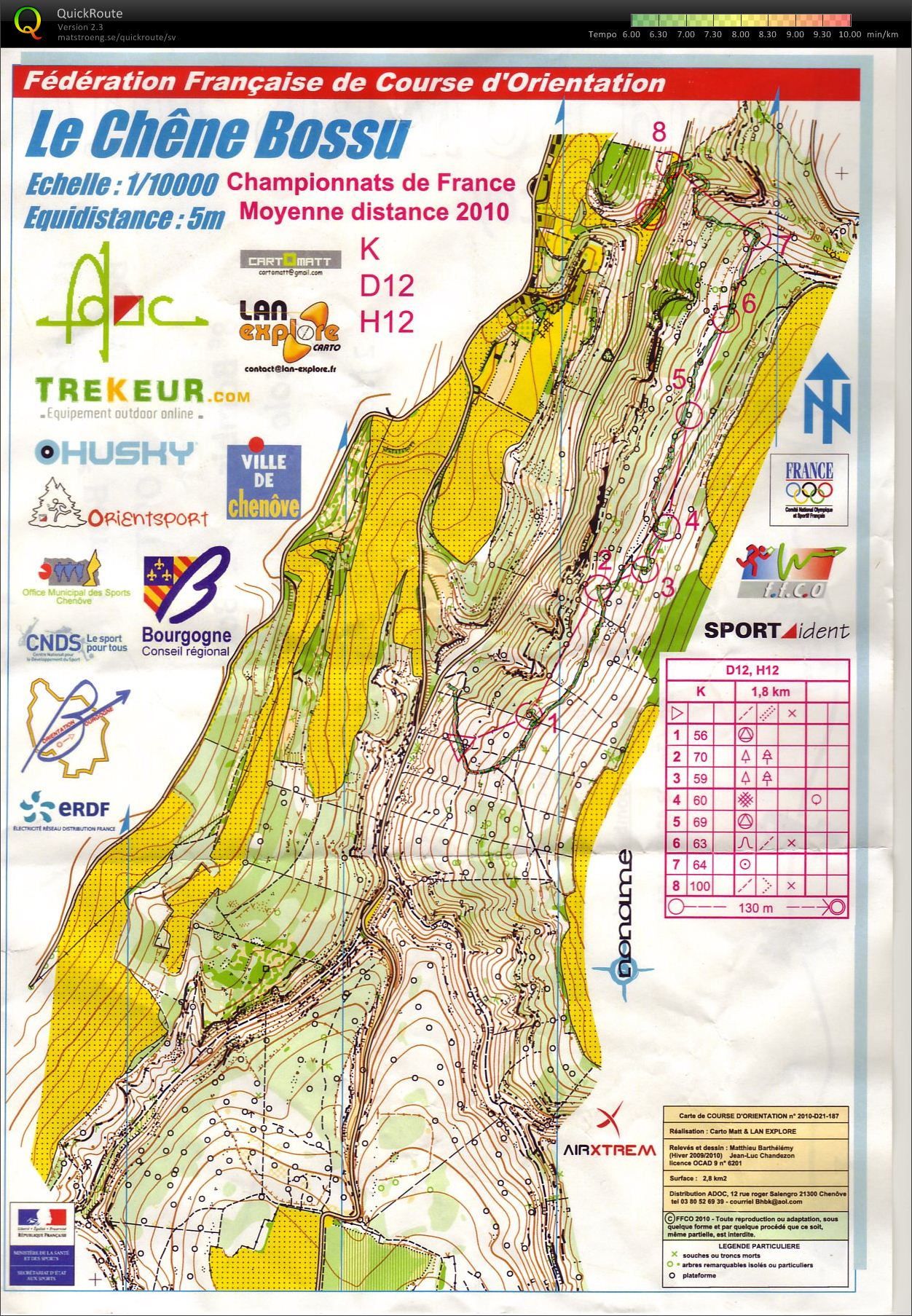 Championnat de France Moyenne Distance 2010 (2010-05-08)